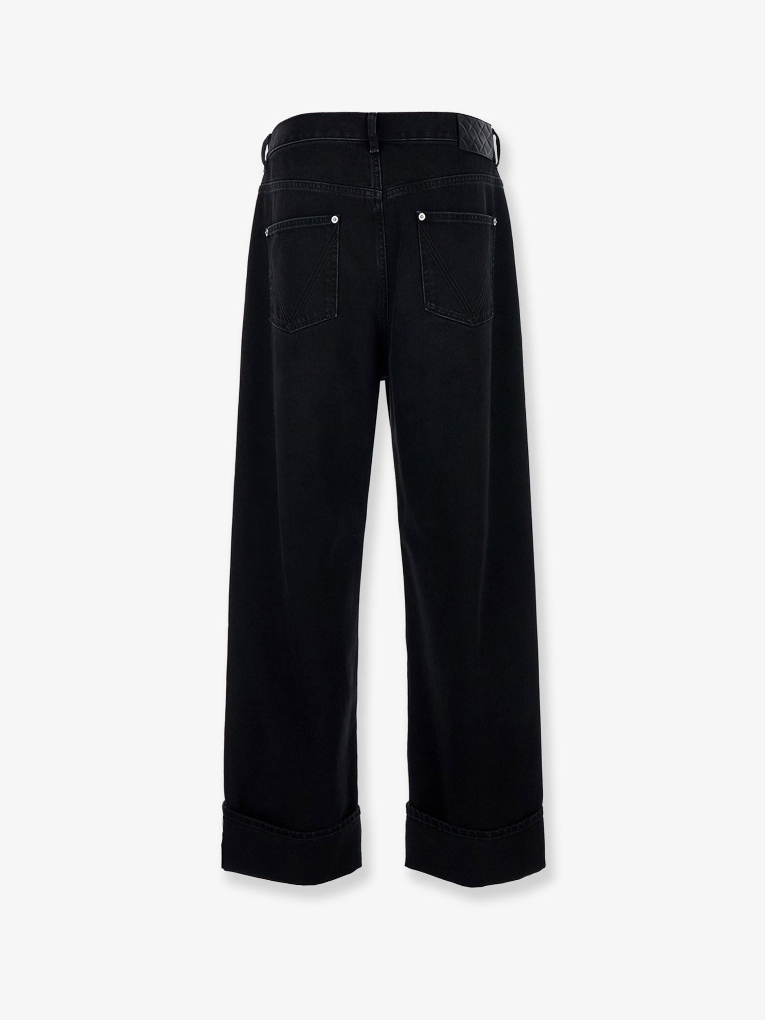 Bottega Veneta Men Black Denim Trousers BOTTEGA VENETA