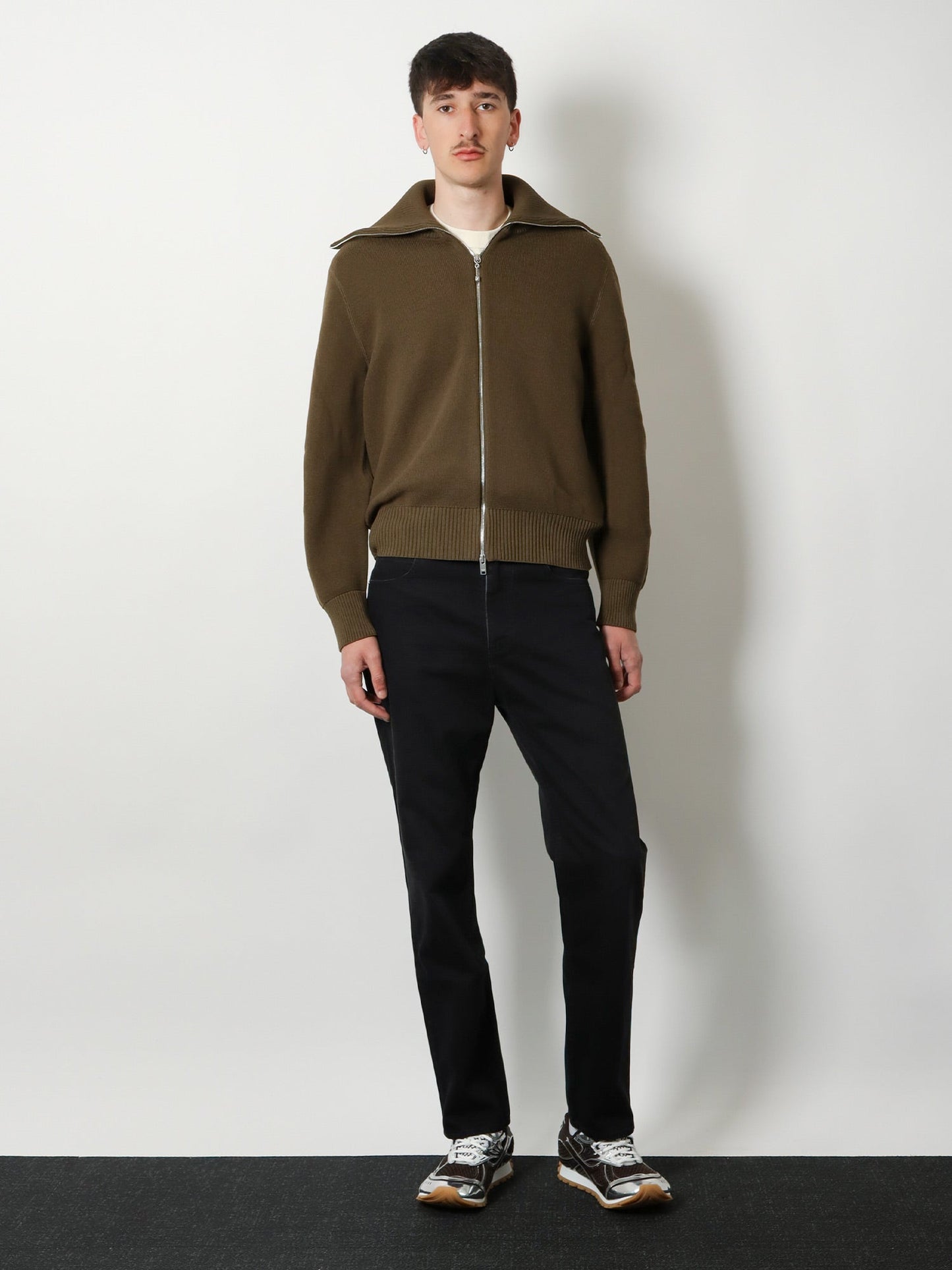 Bottega Veneta Men Wool And Cotton Cardigan BOTTEGA VENETA