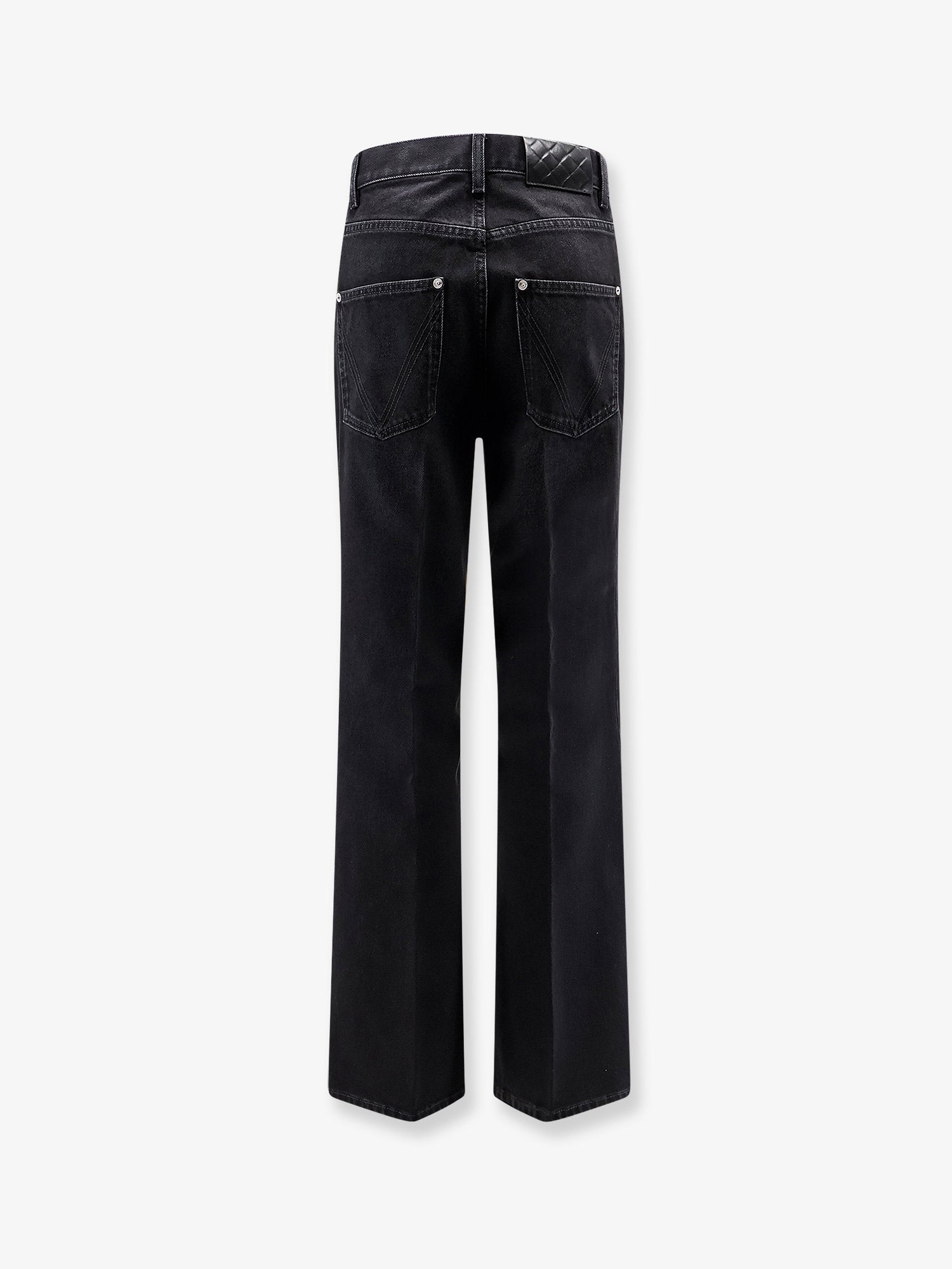 Bottega Veneta Women Black Denim Trousers BOTTEGA VENETA