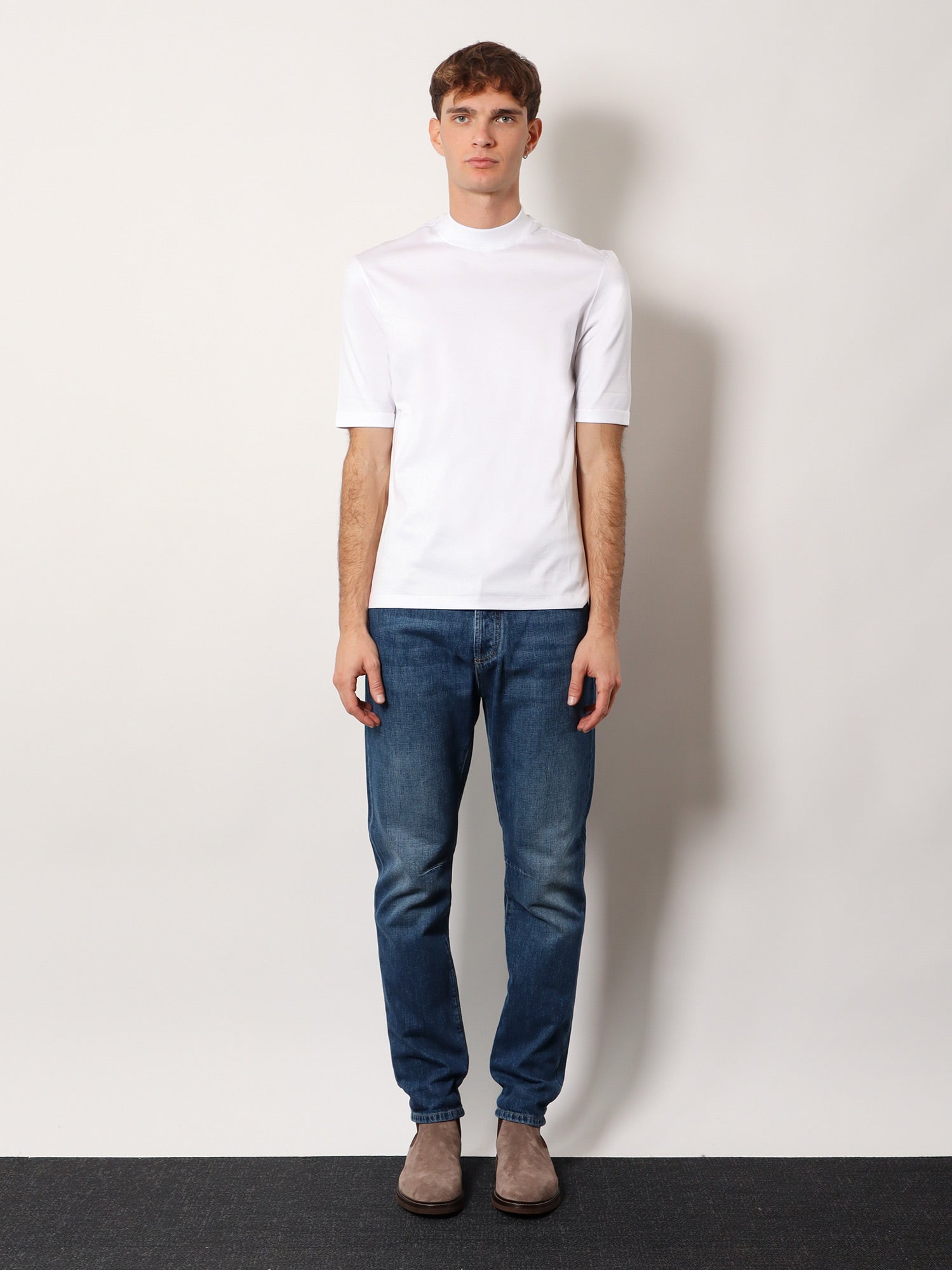 Brunello Cucinelli Men Cotton T-Shirt BRUNELLO CUCINELLI
