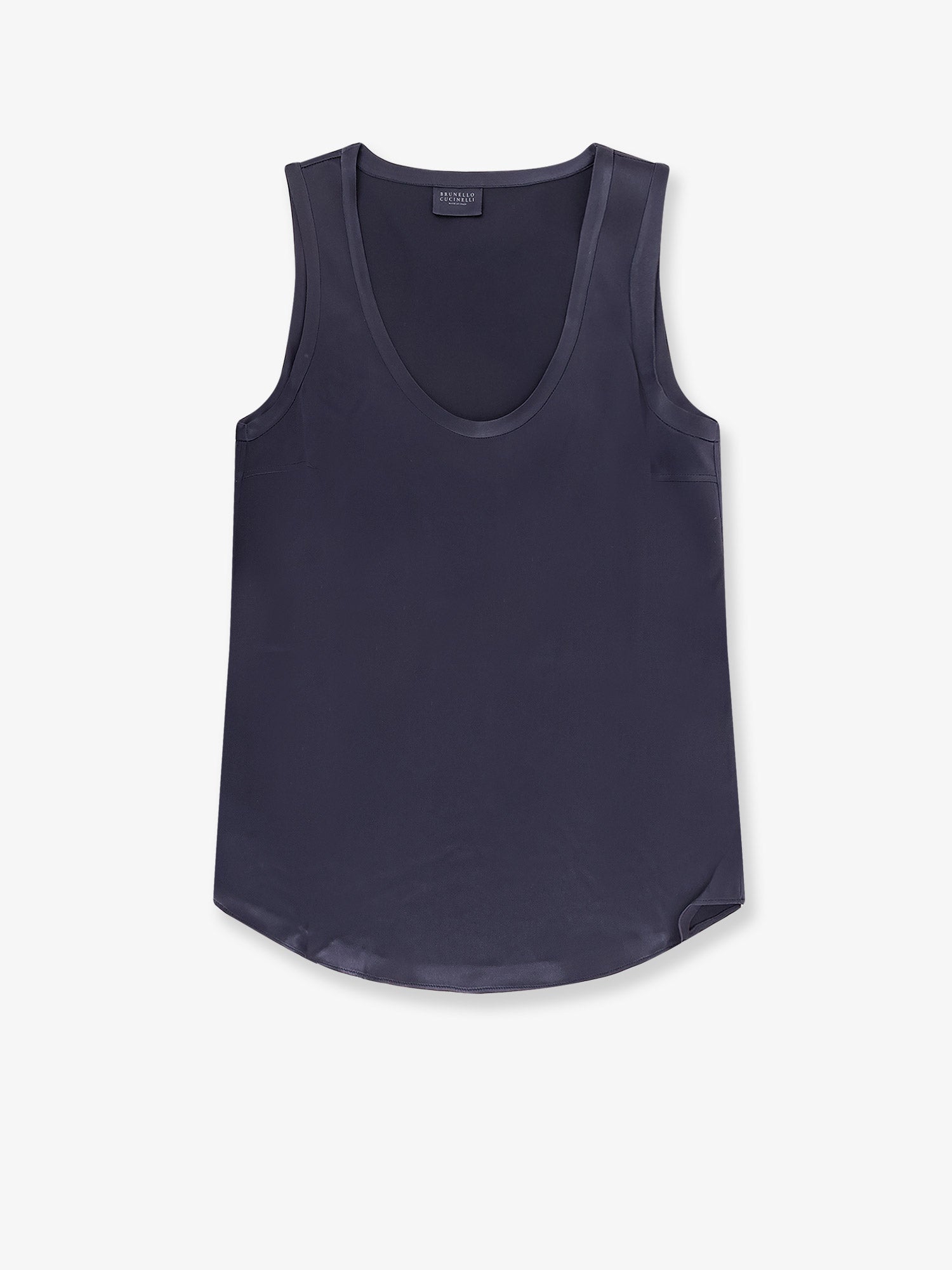 Brunello Cucinelli Women Stretch Silk Tank Top BRUNELLO CUCINELLI