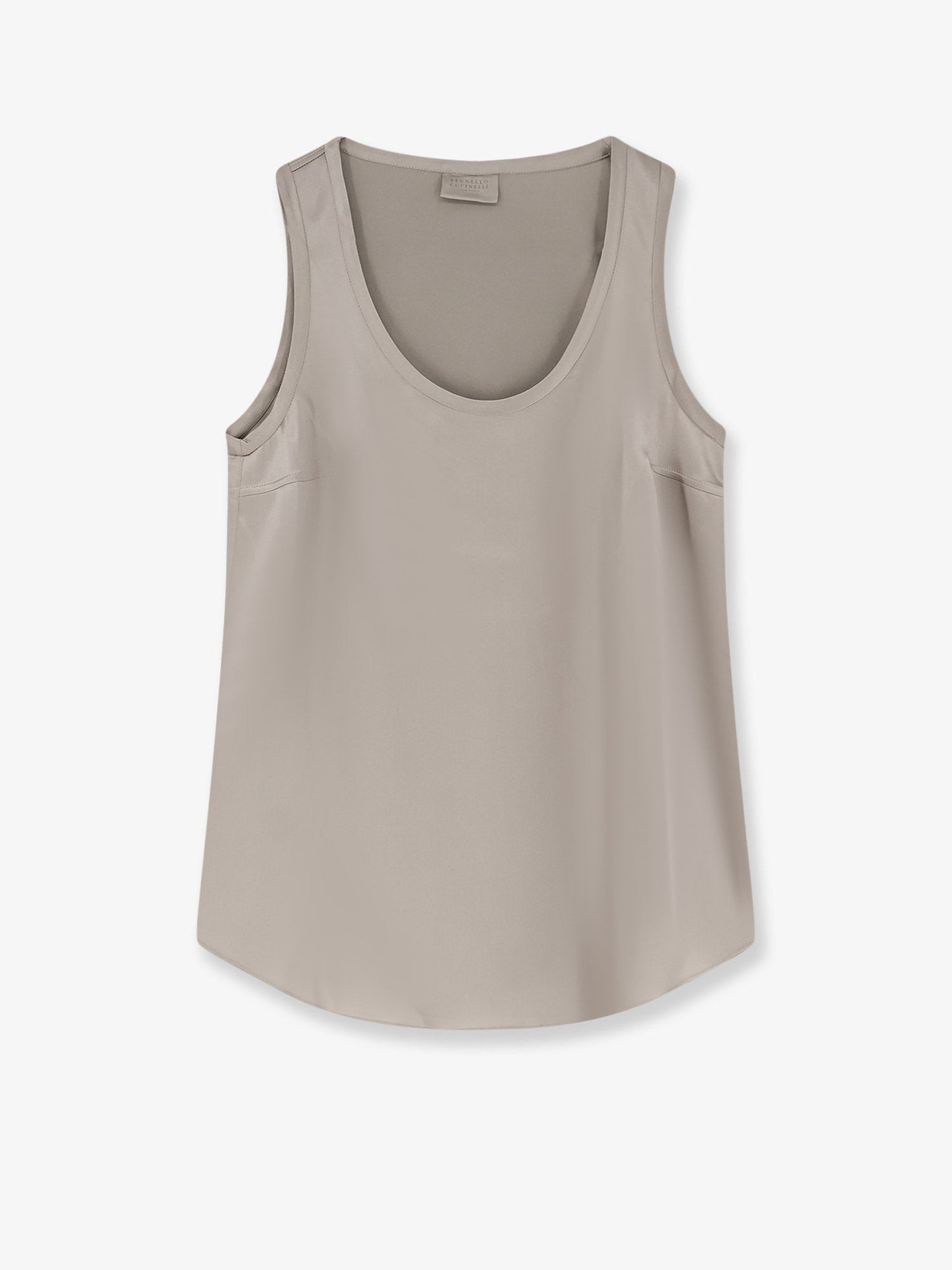 Brunello Cucinelli Women Stretch Silk Top BRUNELLO CUCINELLI