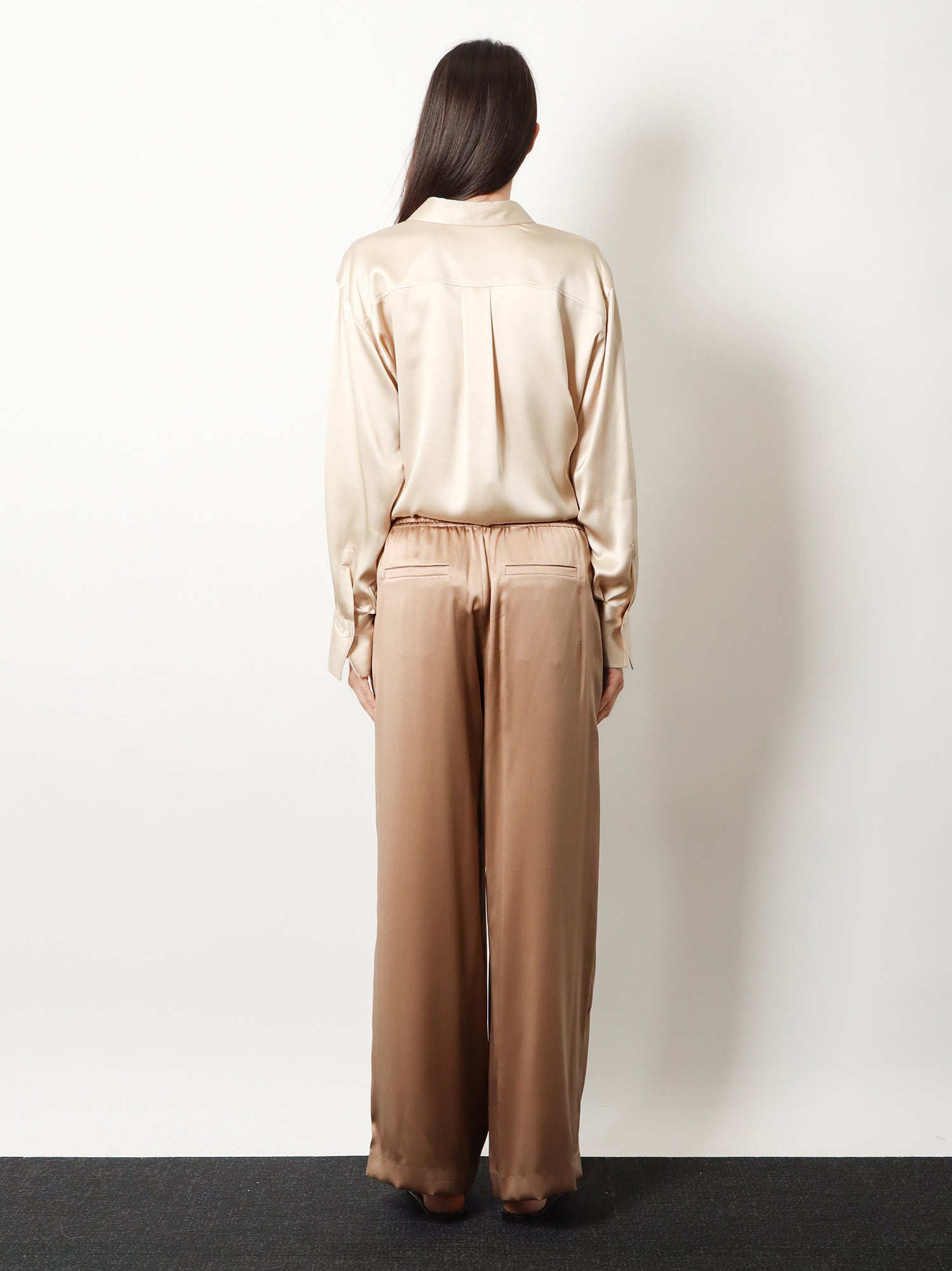 Brunello Cucinelli Women Silk Trousers BRUNELLO CUCINELLI