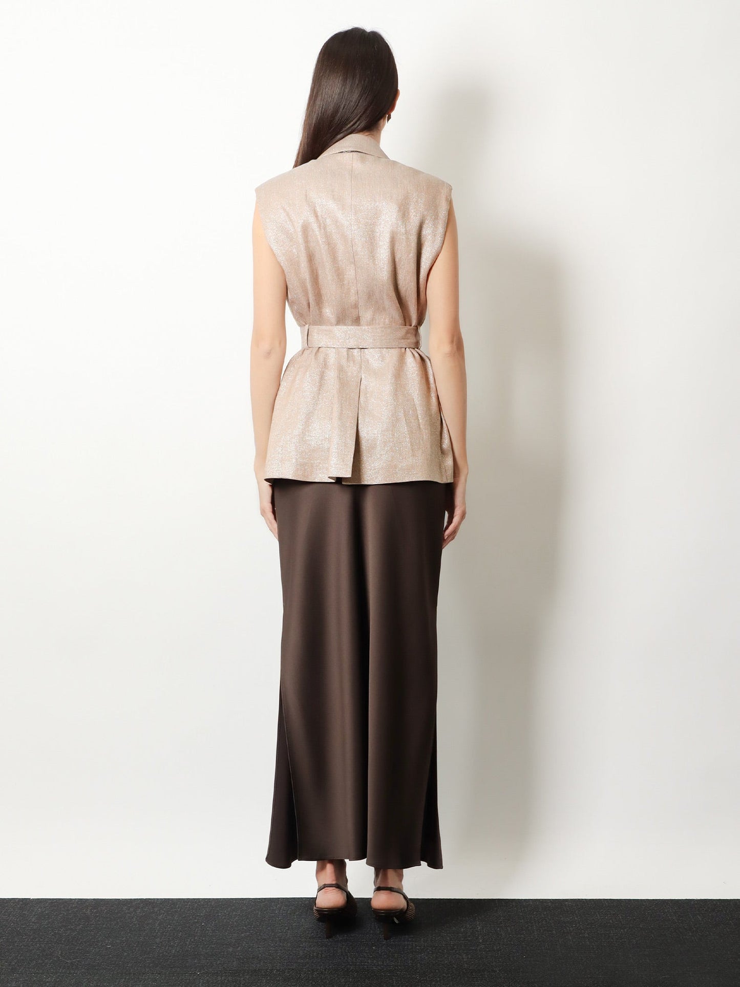 Brunello Cucinelli Women Satin Long Skirt