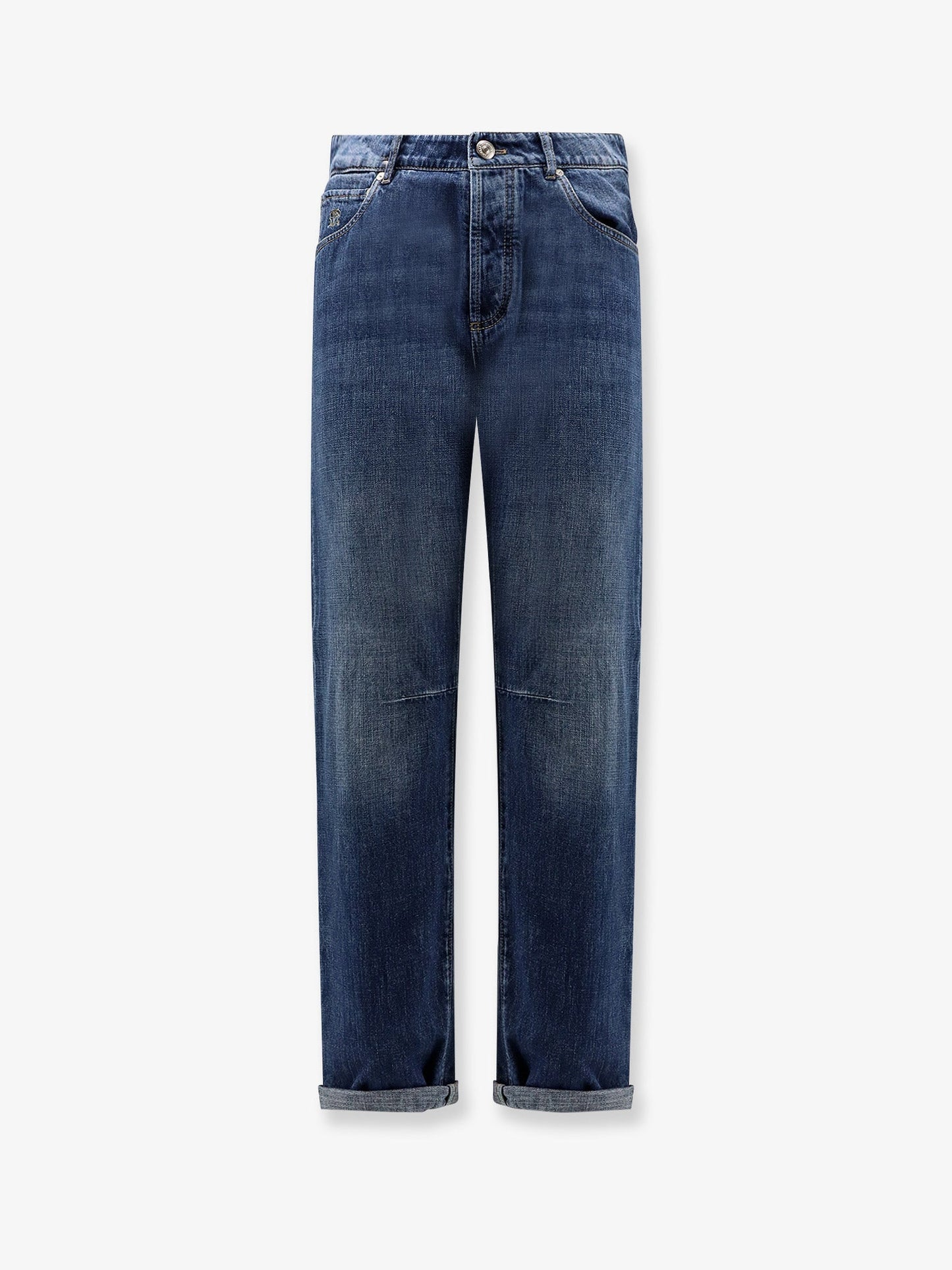 Brunello Cucinelli Men Leisure Fit Cotton Jeans BRUNELLO CUCINELLI