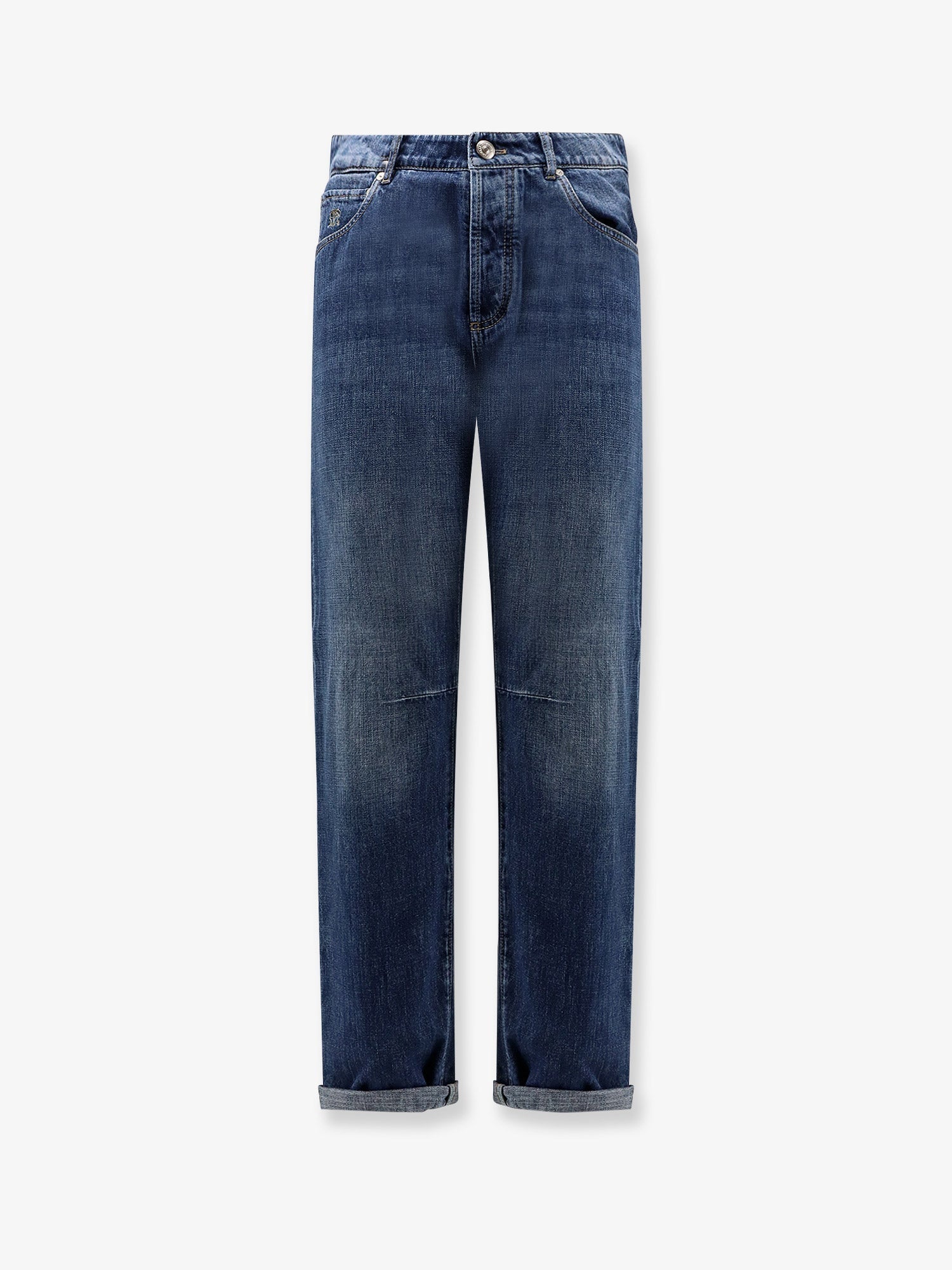 Brunello Cucinelli Men Leisure Fit Cotton Jeans BRUNELLO CUCINELLI
