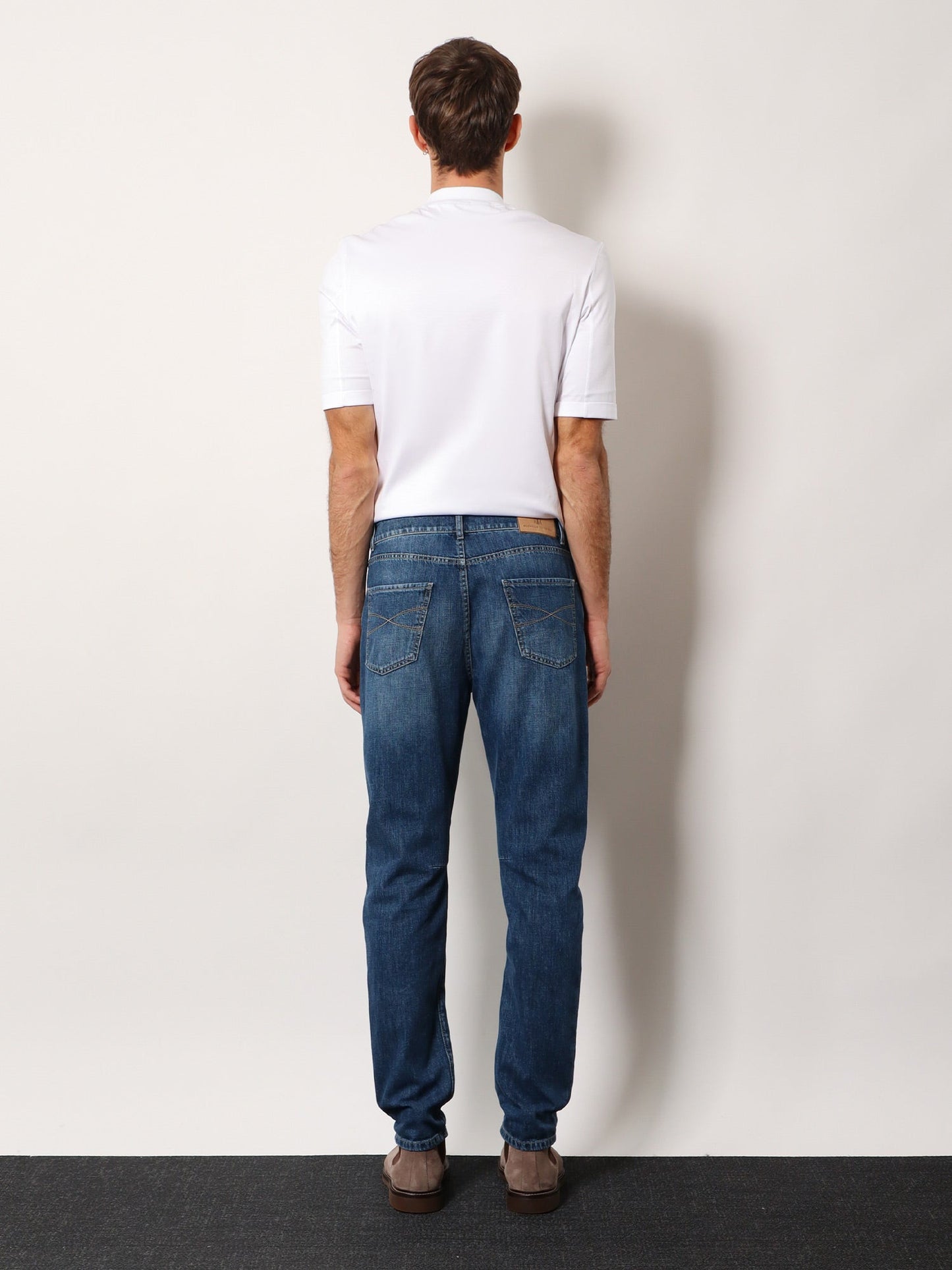 Brunello Cucinelli Men Leisure Fit Cotton Jeans BRUNELLO CUCINELLI
