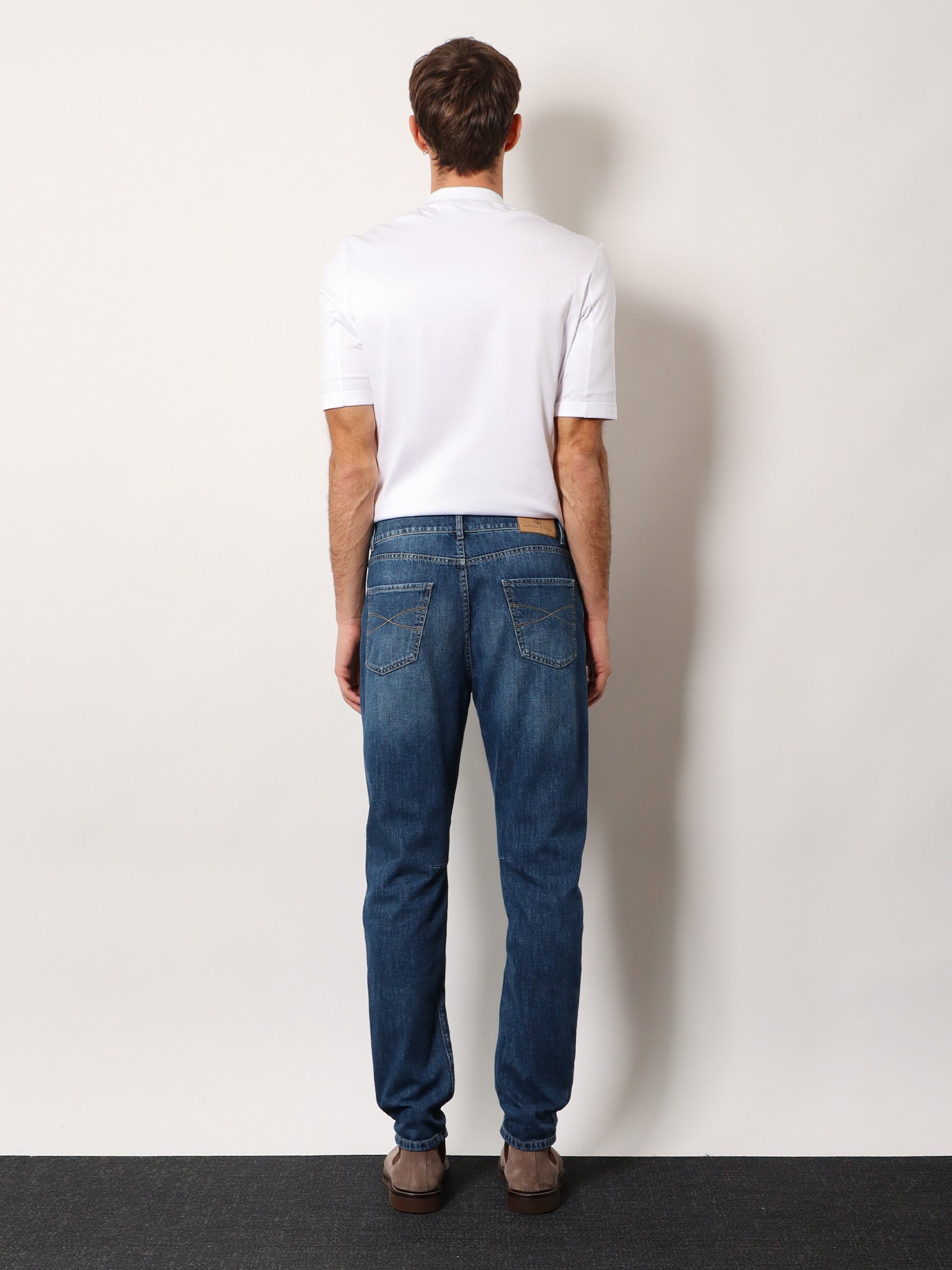Brunello Cucinelli Men Leisure Fit Cotton Jeans BRUNELLO CUCINELLI
