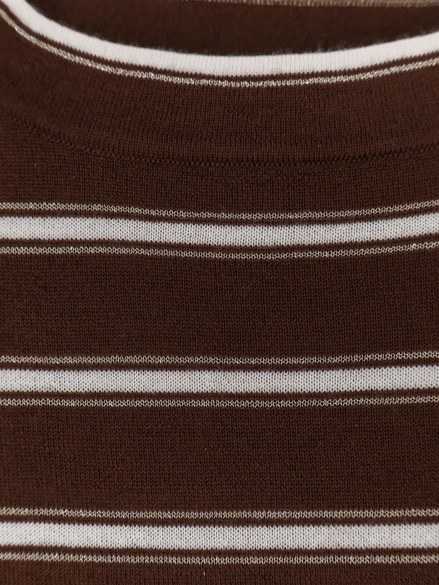 Brunello Cucinelli Women Virgin Wool And Cashmere Blend T-Shirt BRUNELLO CUCINELLI