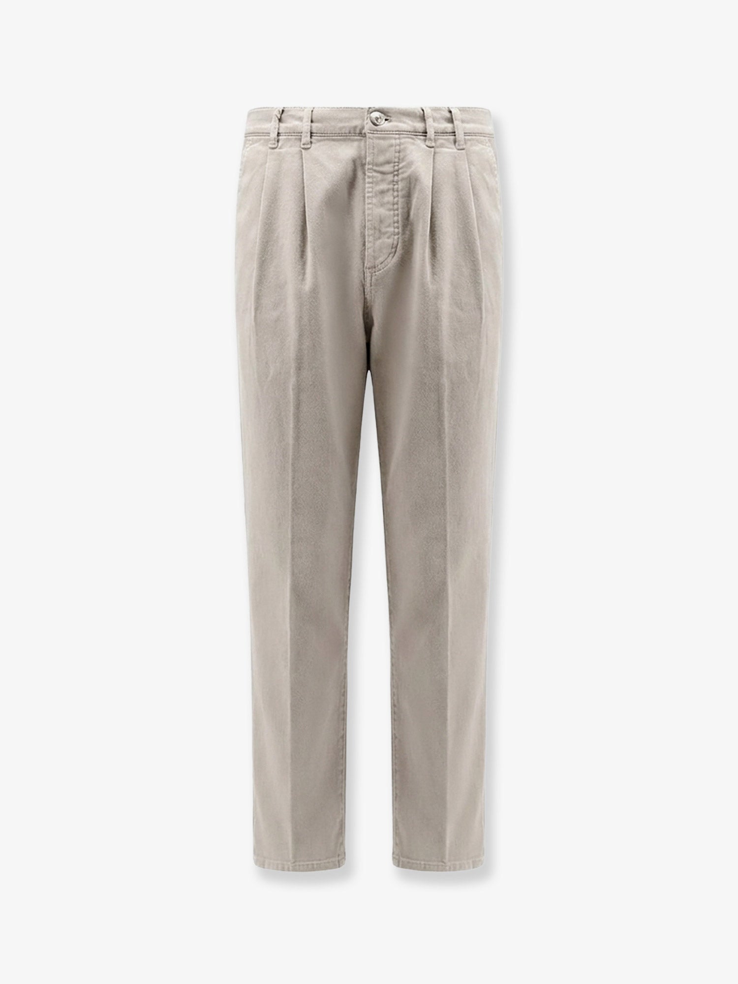 Brunello Cucinelli Men Stretch Canvas Trousers BRUNELLO CUCINELLI