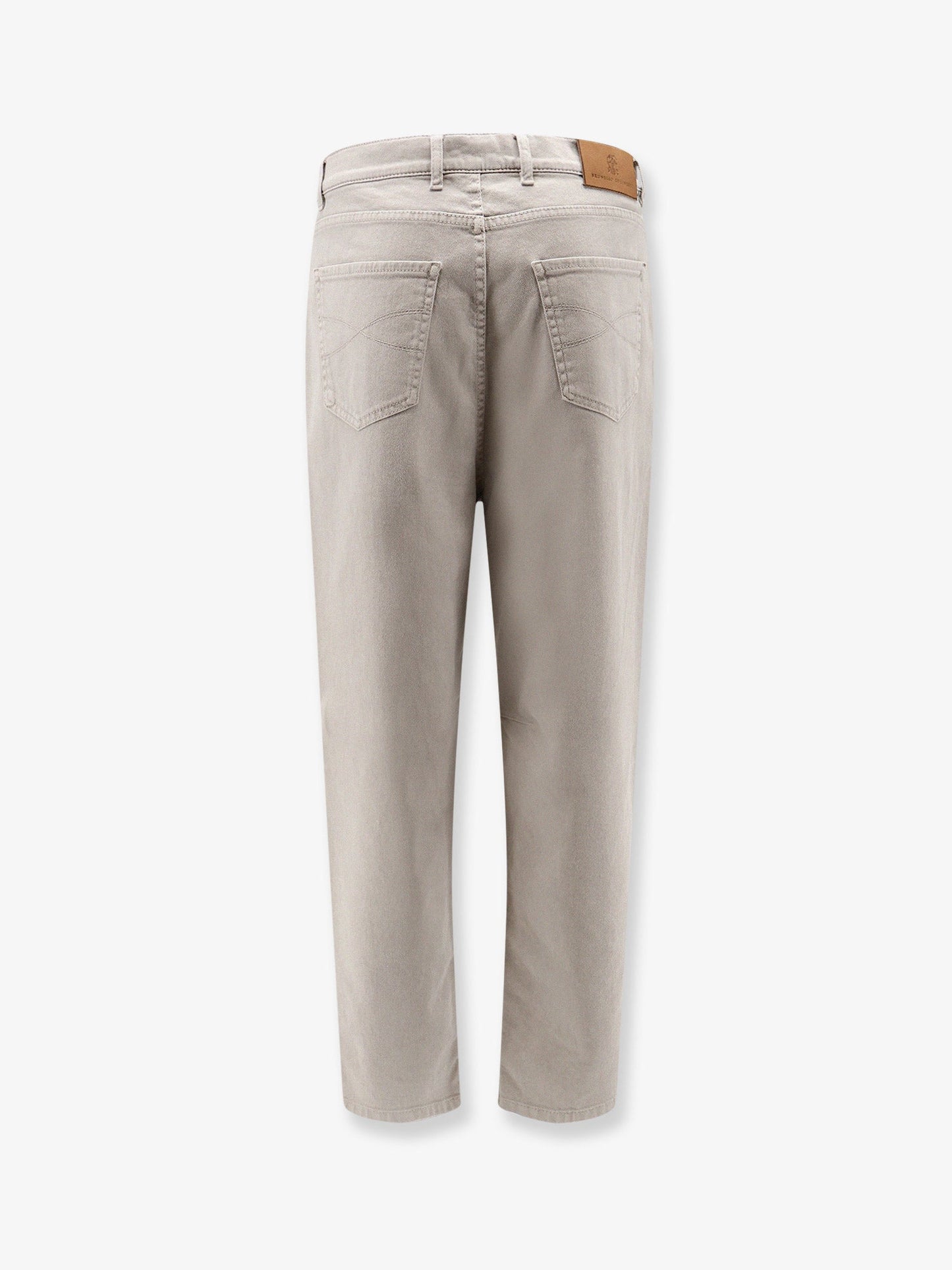 Brunello Cucinelli Men Stretch Canvas Trousers BRUNELLO CUCINELLI