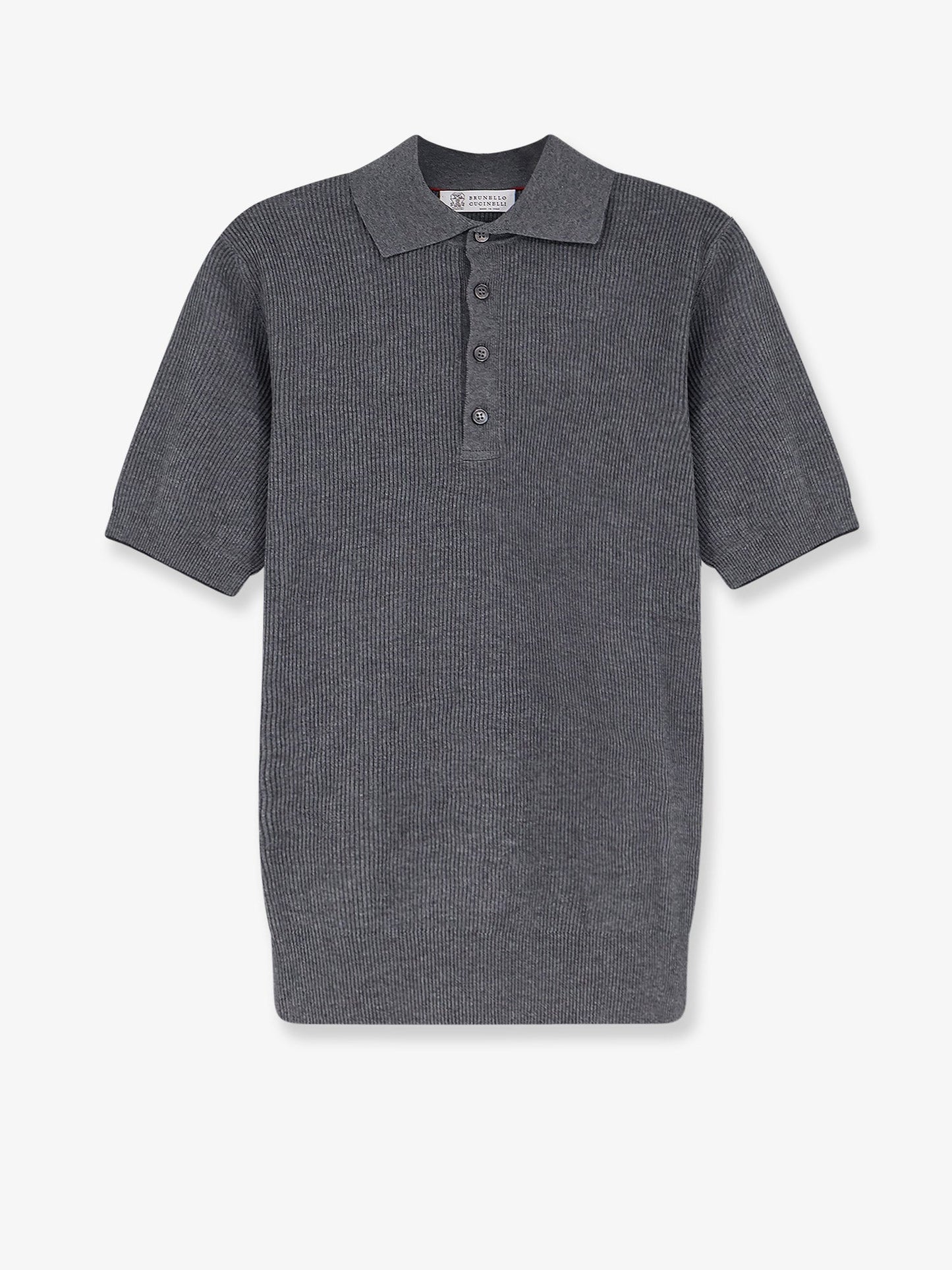 Brunello Cucinelli Men Cotton Polo Shirt BRUNELLO CUCINELLI