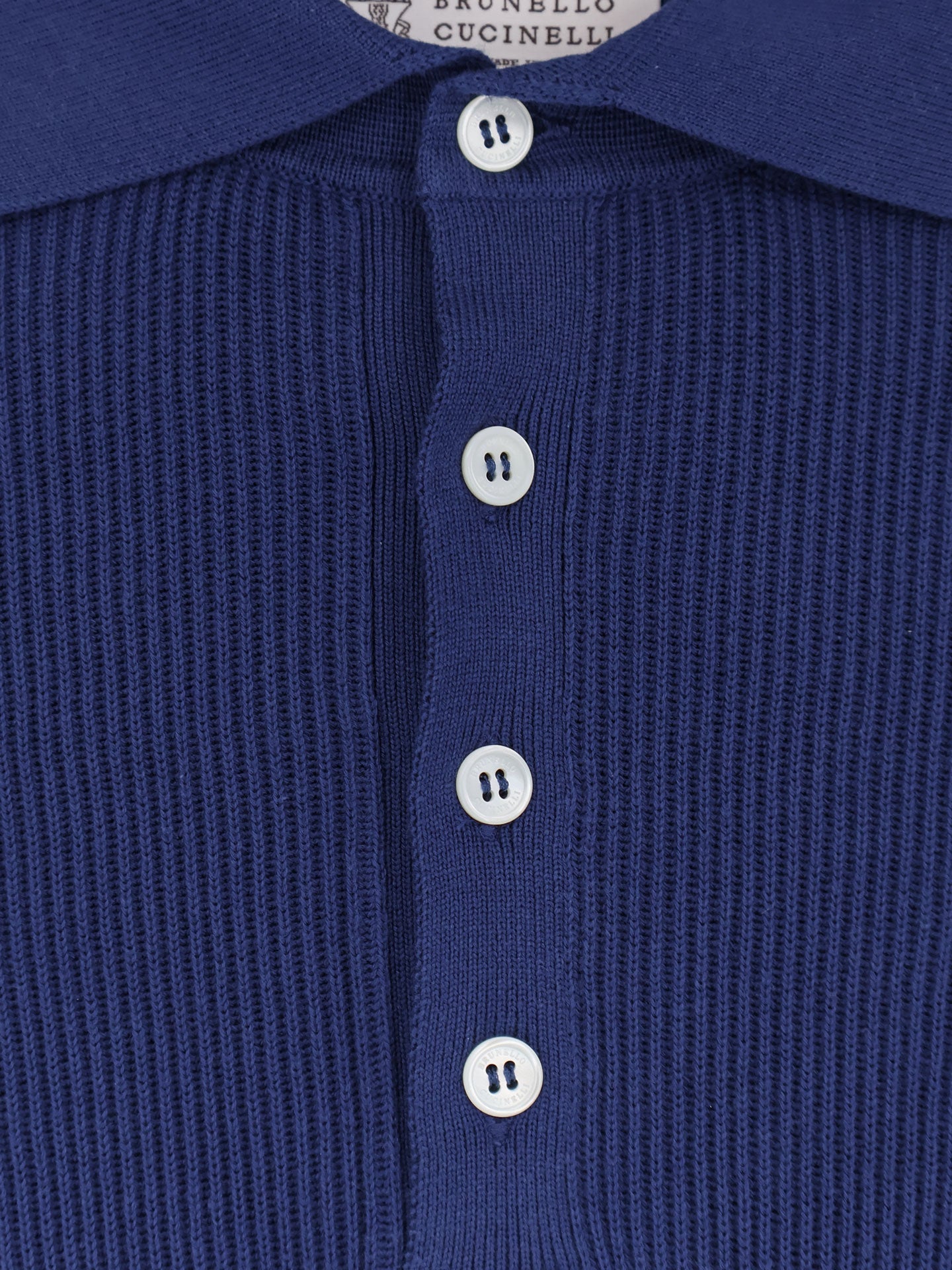 Brunello Cucinelli Men Cotton Polo Shirt BRUNELLO CUCINELLI