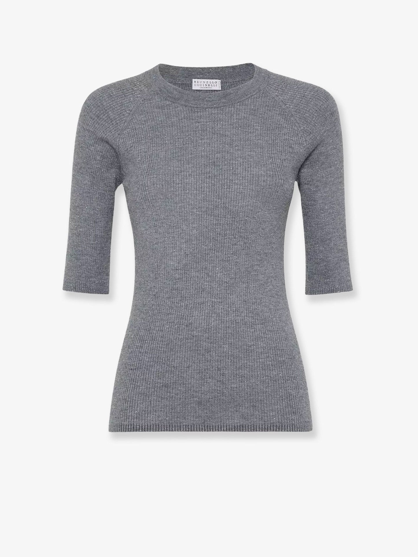 Brunello Cucinelli Women Cashmere And Viscose Blend Lurex Sweater BRUNELLO CUCINELLI