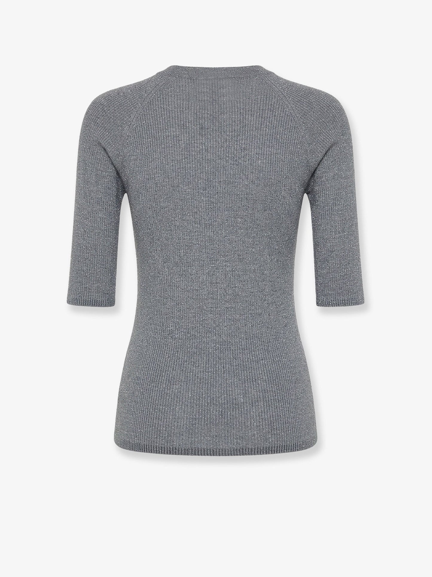 Brunello Cucinelli Women Cashmere And Viscose Blend Lurex Sweater BRUNELLO CUCINELLI