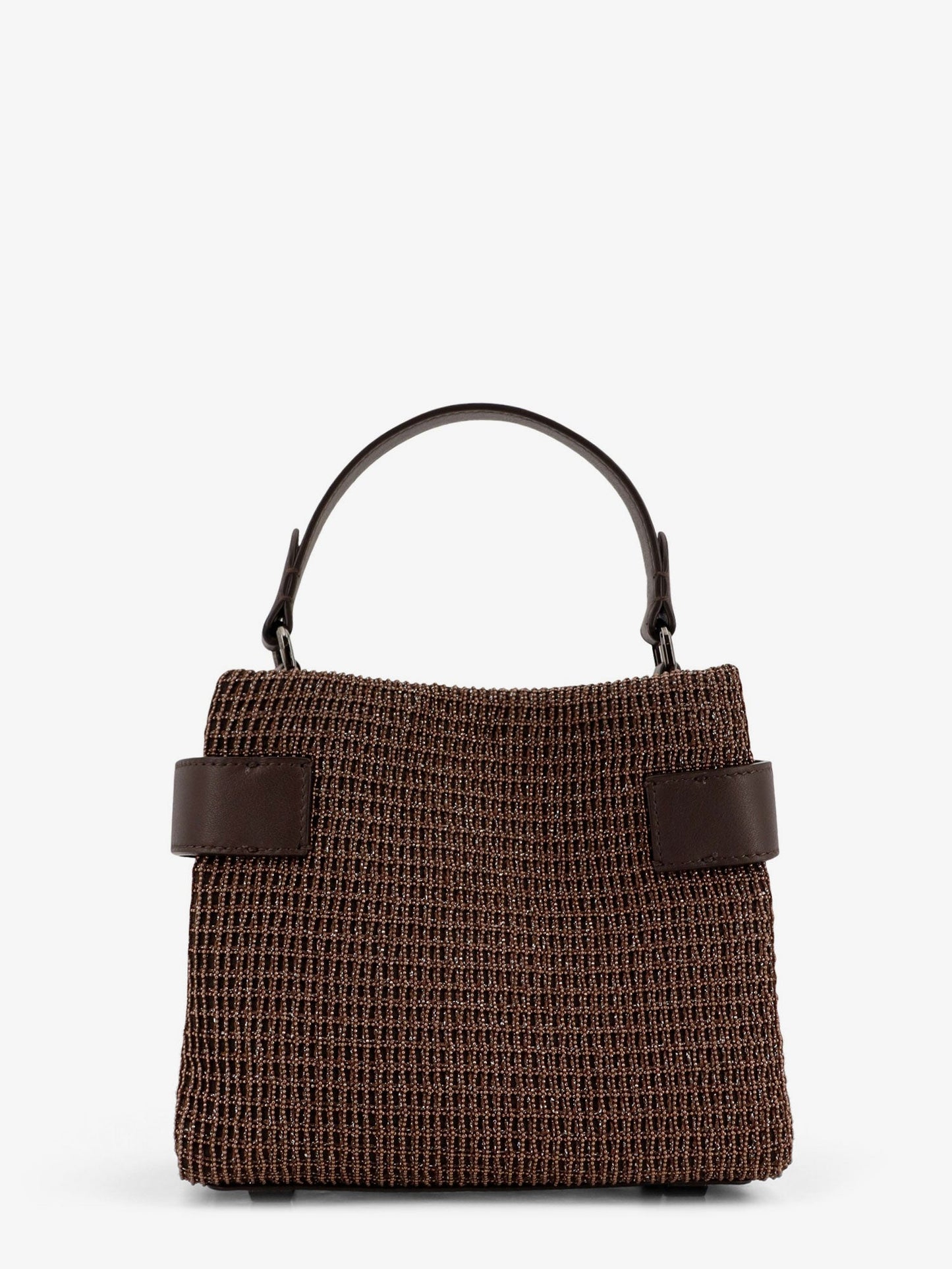 Brunello Cucinelli Women Essence Riding Leather Crossbody Bag BRUNELLO CUCINELLI