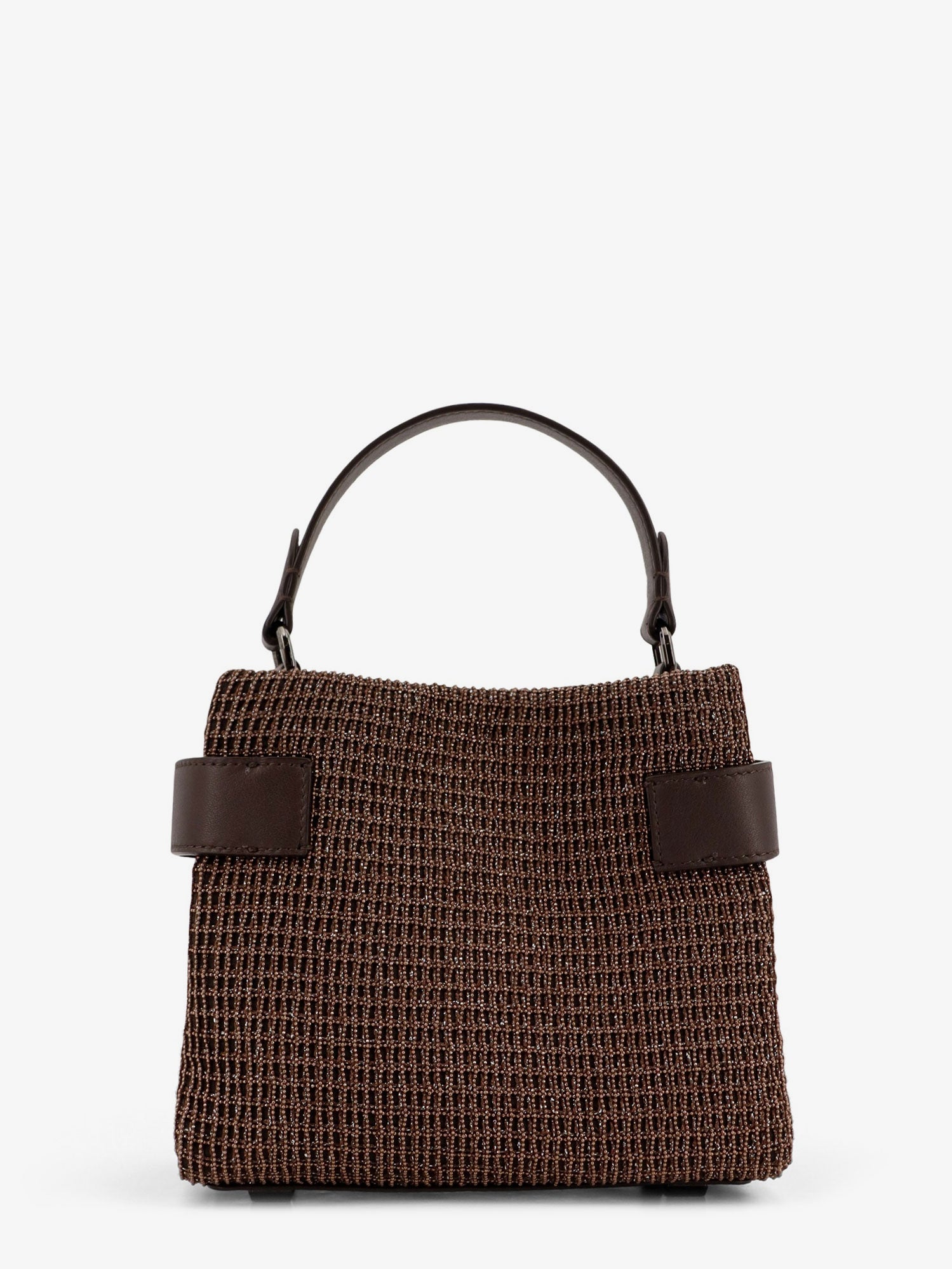 Brunello Cucinelli Women Essence Riding Leather Crossbody Bag BRUNELLO CUCINELLI