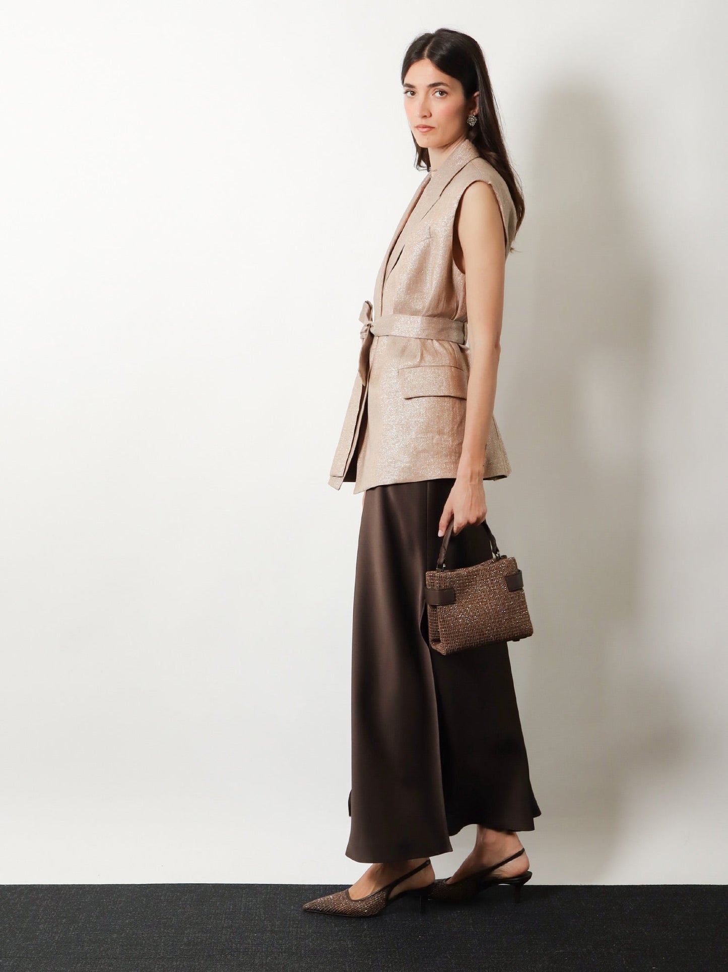 Brunello Cucinelli Women Essence Riding Leather Crossbody Bag BRUNELLO CUCINELLI