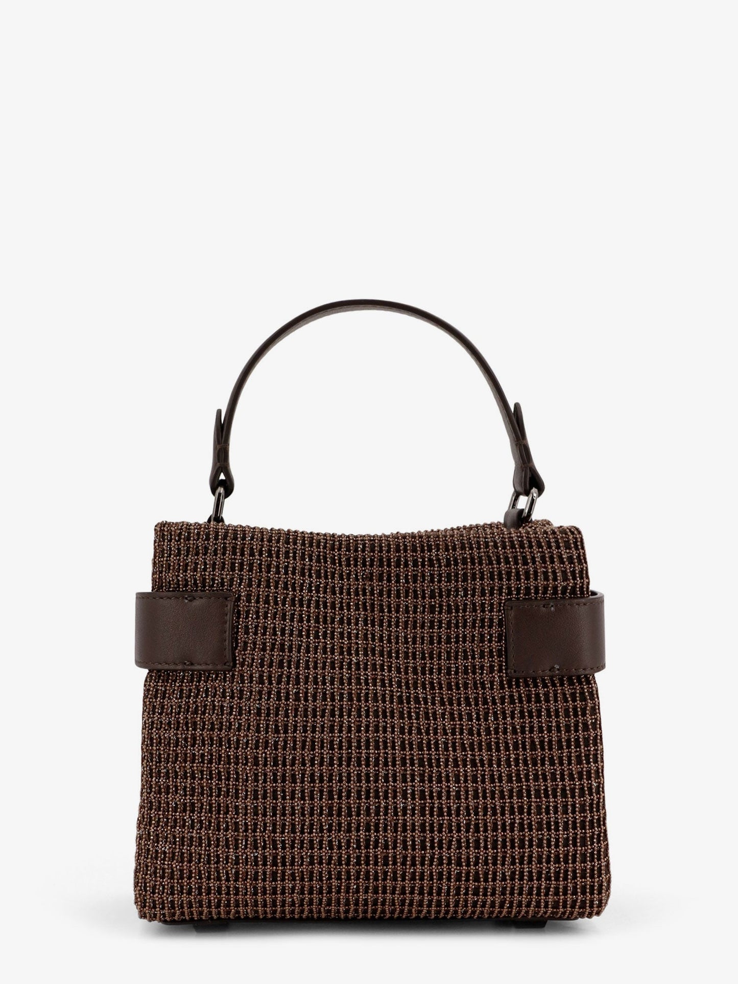 Brunello Cucinelli Women Essence Riding Leather Crossbody Bag BRUNELLO CUCINELLI