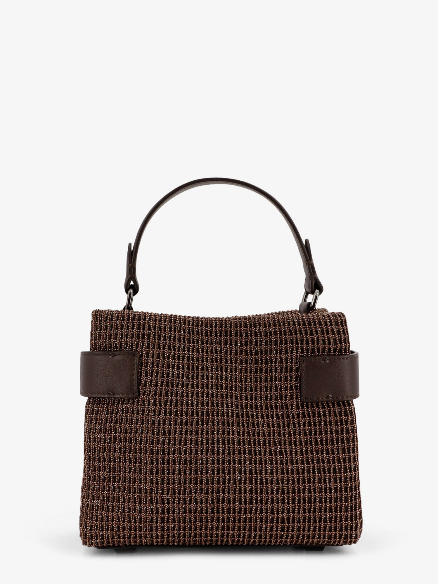 Brunello Cucinelli Women Essence Riding Leather Crossbody Bag BRUNELLO CUCINELLI