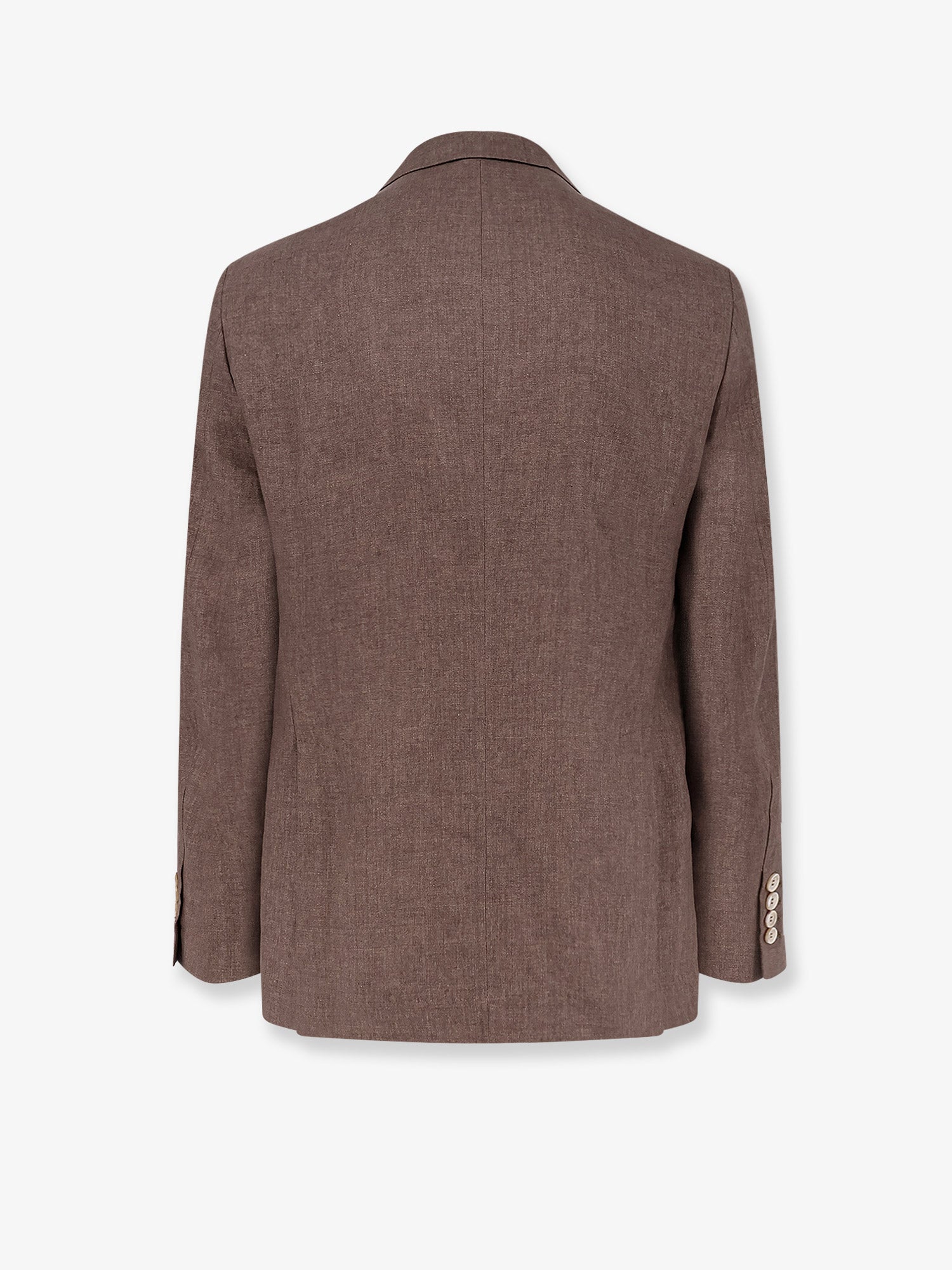 Brunello Cucinelli Men Linen Blazer BRUNELLO CUCINELLI