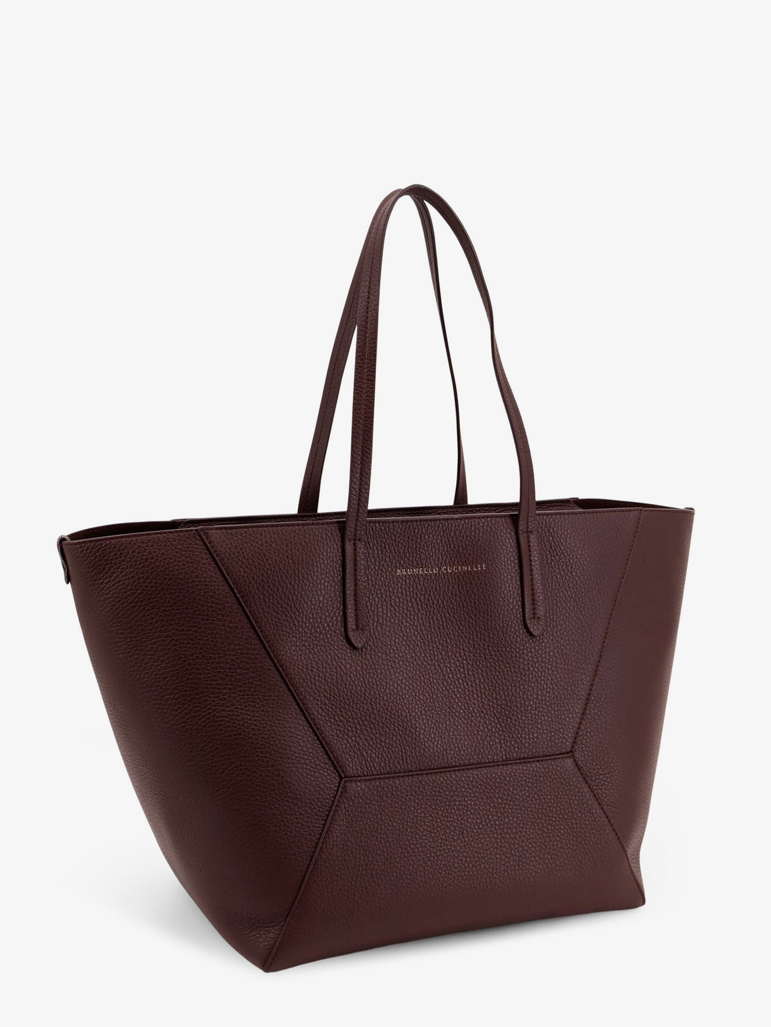 Brunello Cucinelli Women Bc Duo Hammered Leather Shoulder Bag BRUNELLO CUCINELLI