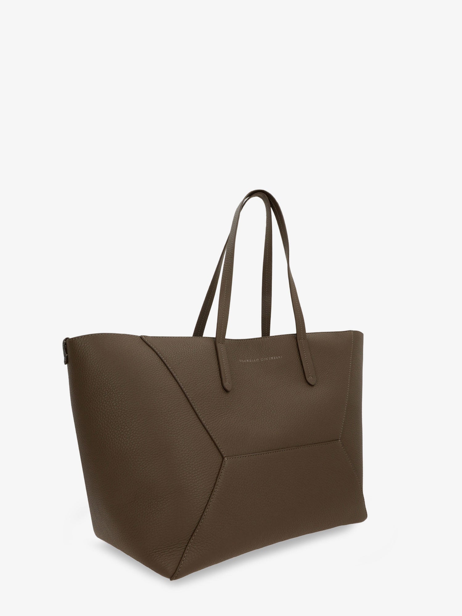 Brunello Cucinelli Women Bc Duo Hammered Leather Shoulder Bag BRUNELLO CUCINELLI