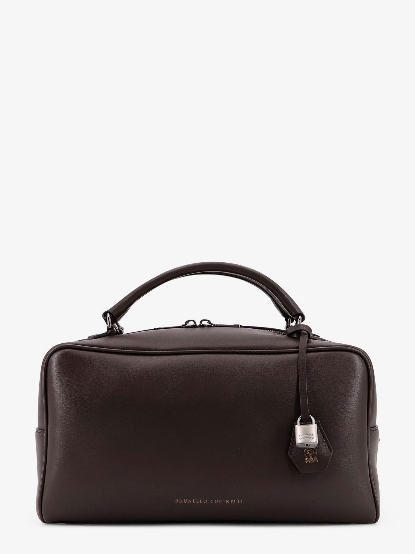 Brunello Cucinelli Women Boston Explorer Leather Crossbody Bag BRUNELLO CUCINELLI
