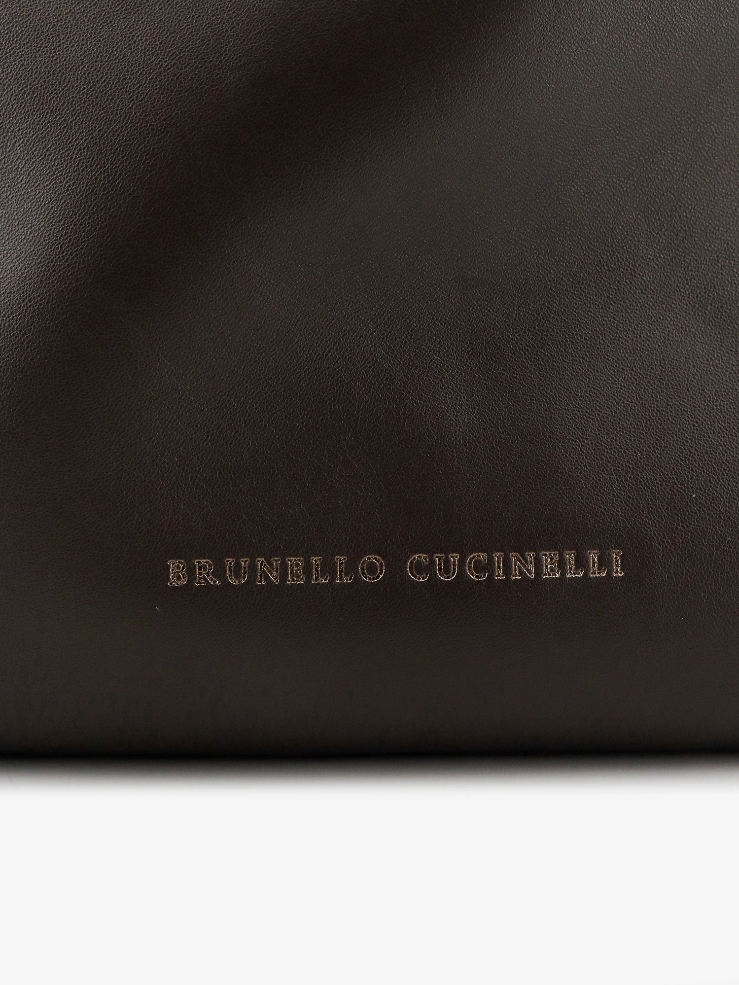 Brunello Cucinelli Women Bucket Mellow Leather Shoulder Bag BRUNELLO CUCINELLI