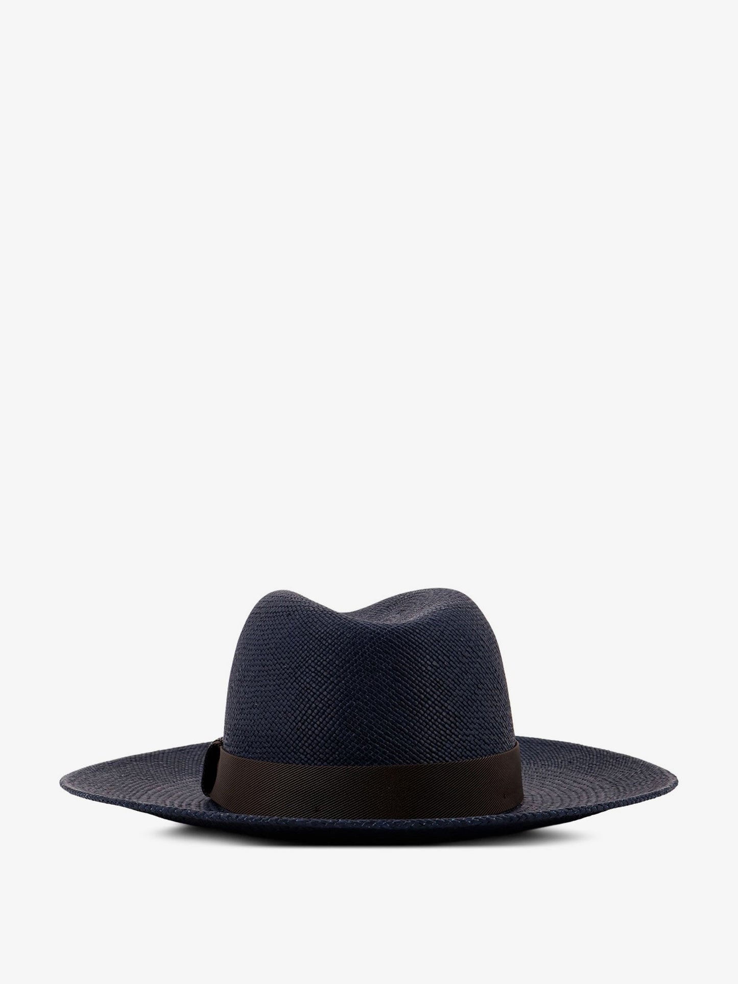 Brunello Cucinelli Women Raffia Fedora Hat With Monili Detail BRUNELLO CUCINELLI