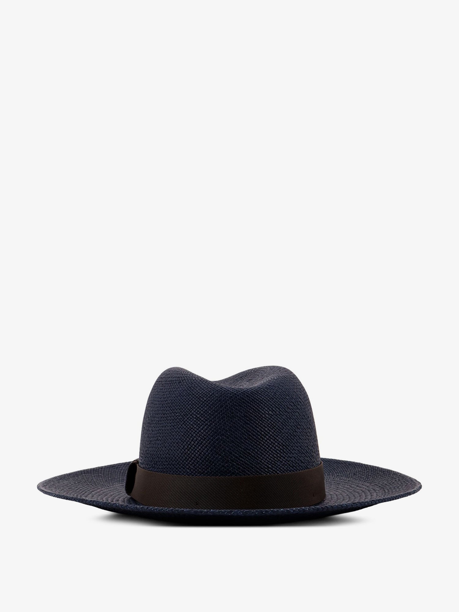 Brunello Cucinelli Women Raffia Fedora Hat With Monili Detail BRUNELLO CUCINELLI
