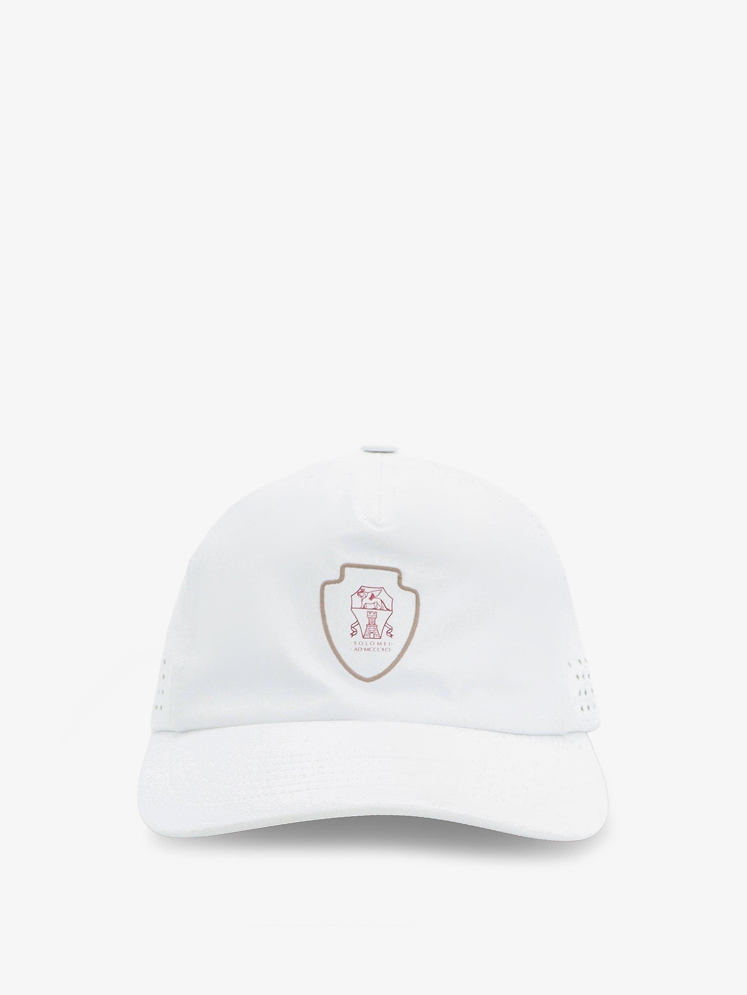 Brunello Cucinelli Men Nylon Hat With Logo On The Front BRUNELLO CUCINELLI