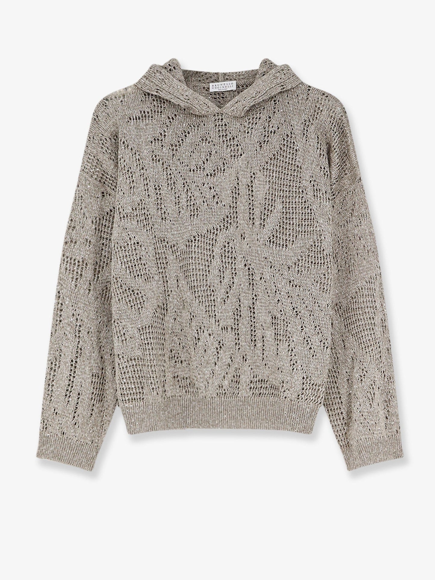 Brunello Cucinelli Women Linen And Cotton Blend Sweater BRUNELLO CUCINELLI