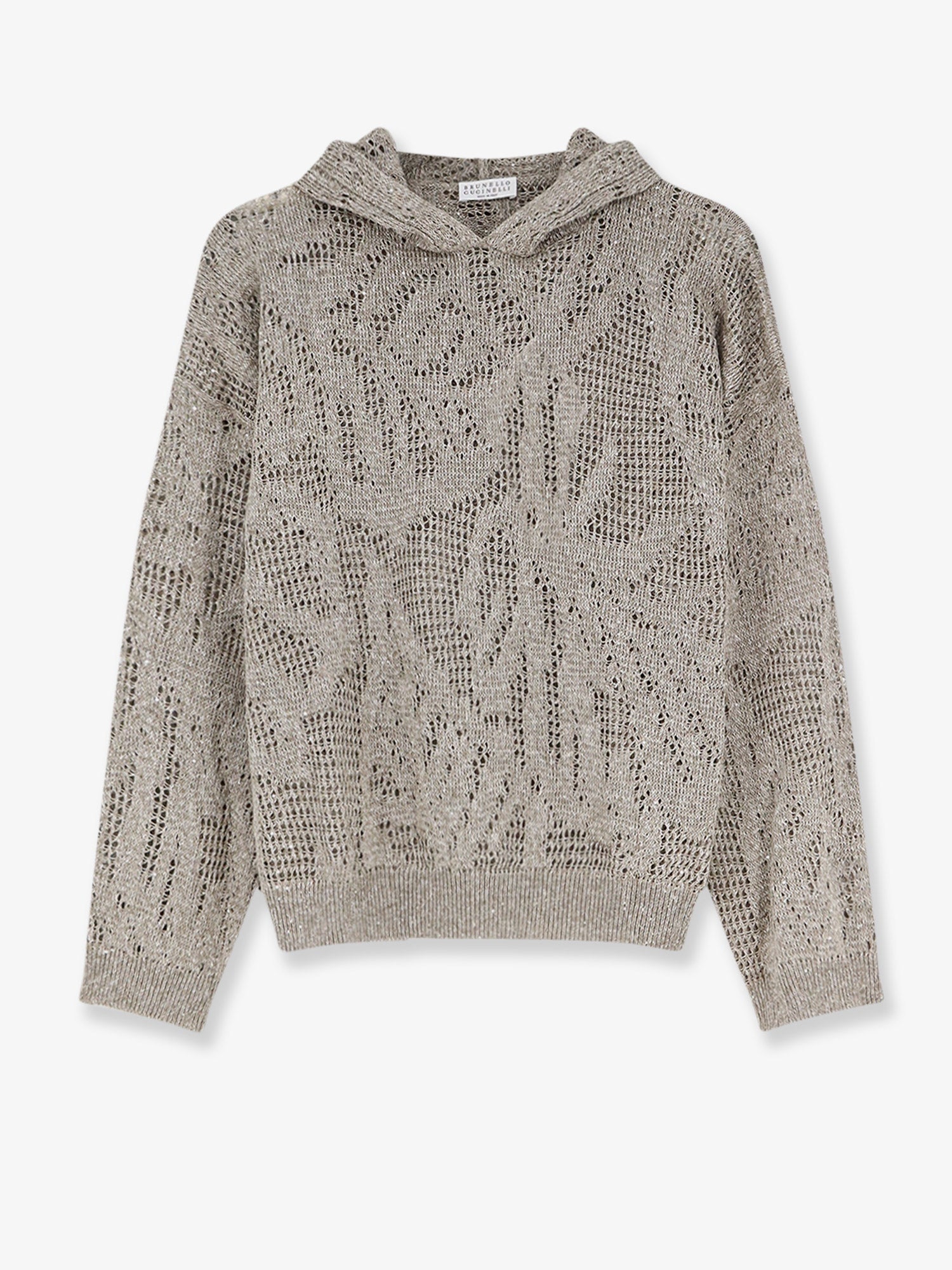 Brunello Cucinelli Women Linen And Cotton Blend Sweater BRUNELLO CUCINELLI