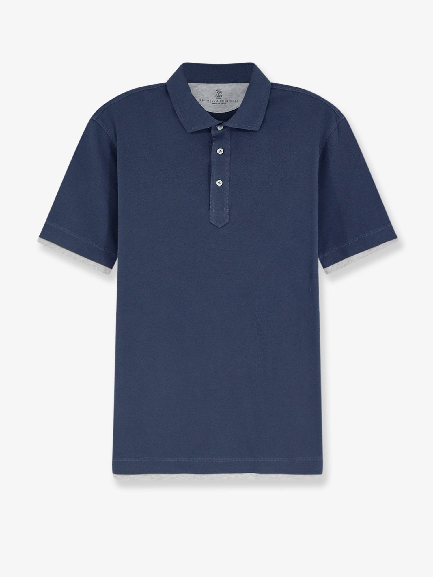 Brunello Cucinelli Men Cotton Polo Shirt BRUNELLO CUCINELLI