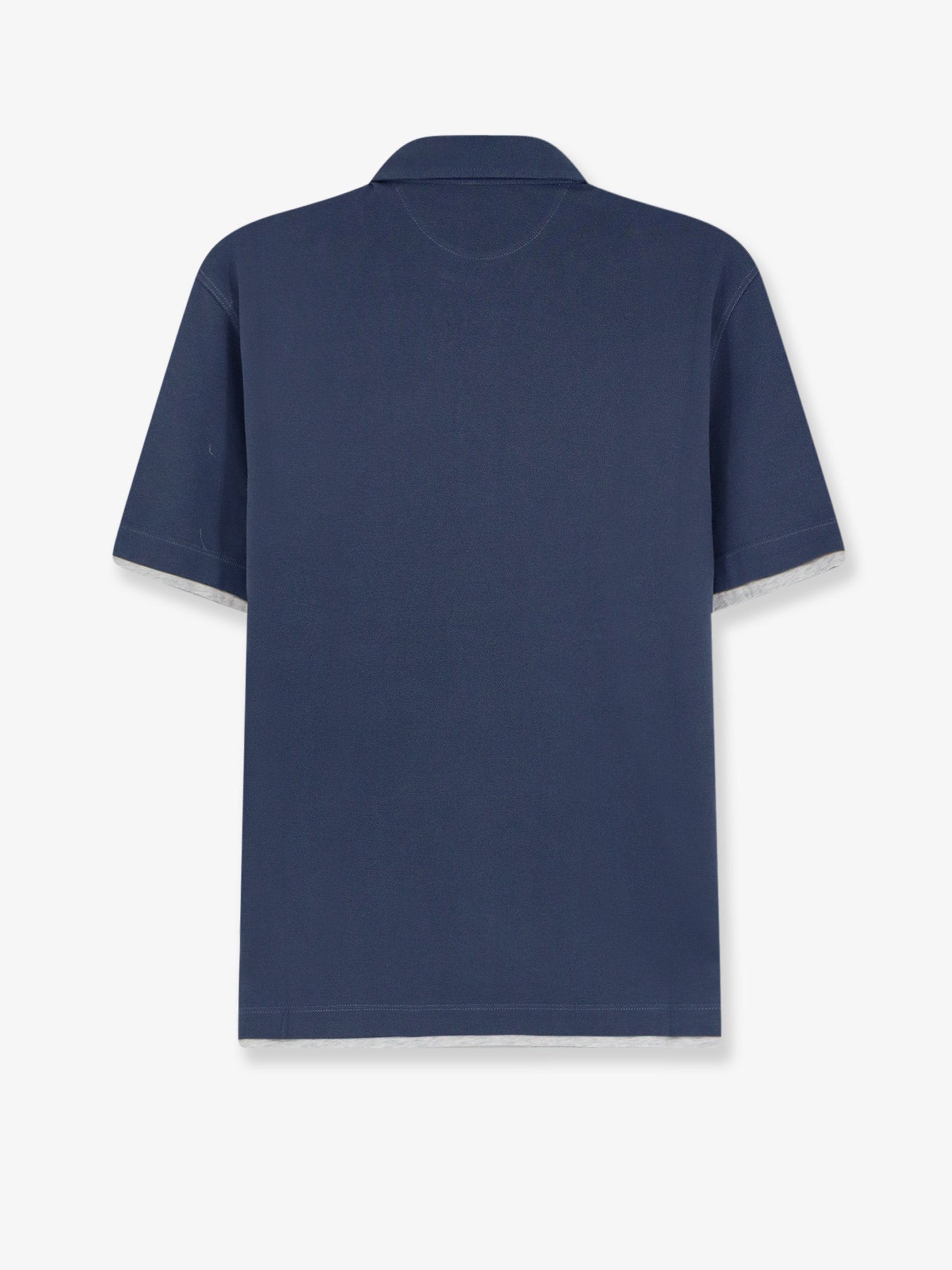 Brunello Cucinelli Men Cotton Polo Shirt BRUNELLO CUCINELLI