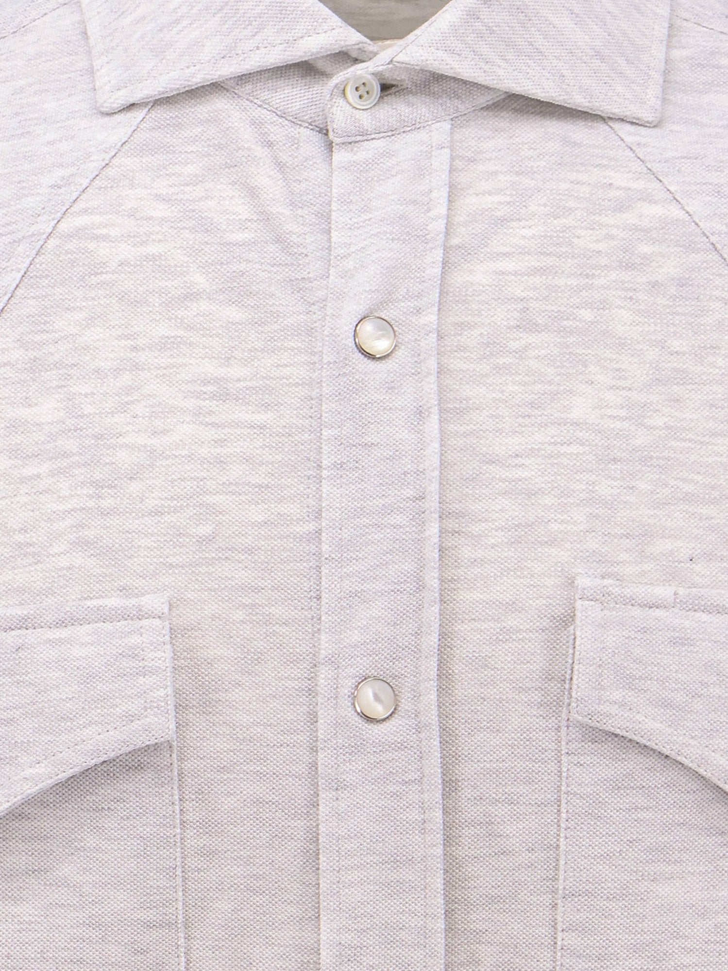 Brunello Cucinelli Men Leisure-Fit Cotton Shirt BRUNELLO CUCINELLI
