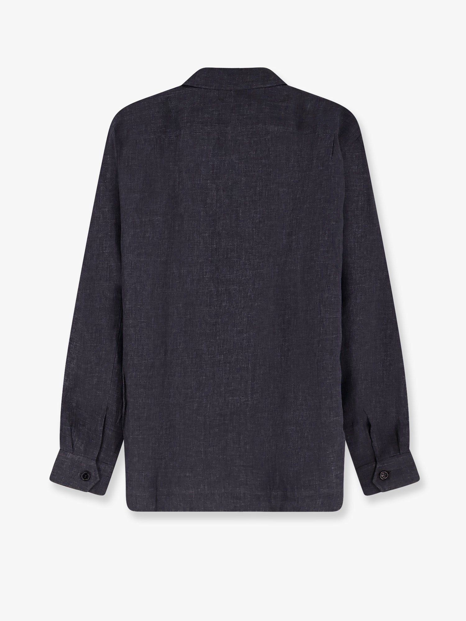 Brunello Cucinelli Men Easy Fit Linen Shirt BRUNELLO CUCINELLI
