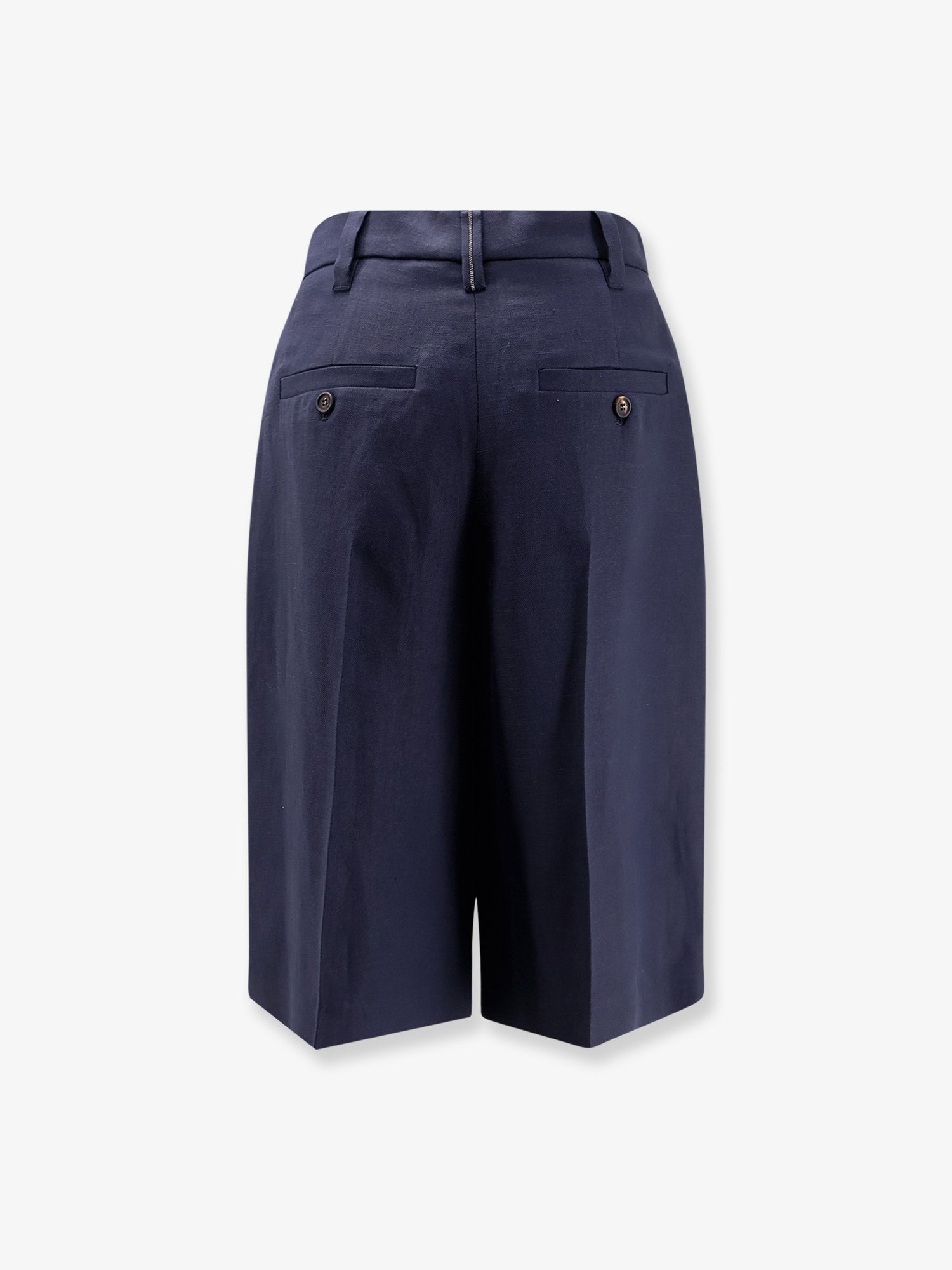 Brunello Cucinelli Women Viscose And Linen Bermuda Shorts BRUNELLO CUCINELLI