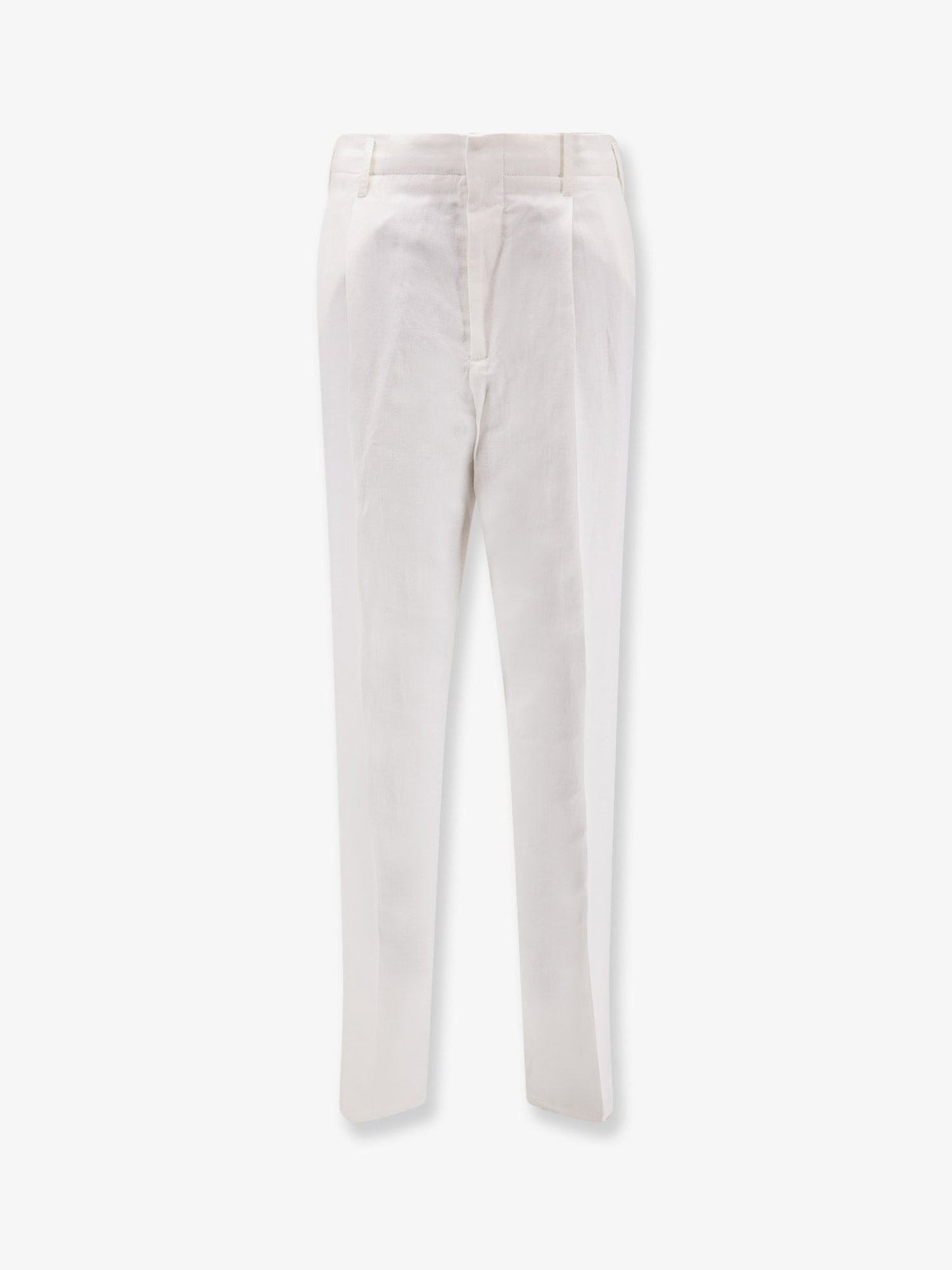 Brunello Cucinelli Men Linen And Cotton Trousers BRUNELLO CUCINELLI