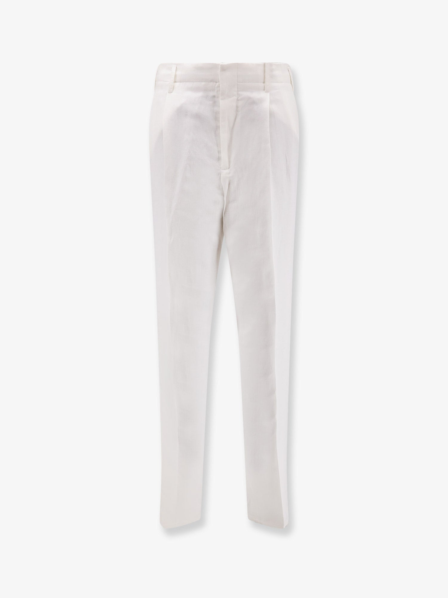 Brunello Cucinelli Men Linen And Cotton Trousers BRUNELLO CUCINELLI