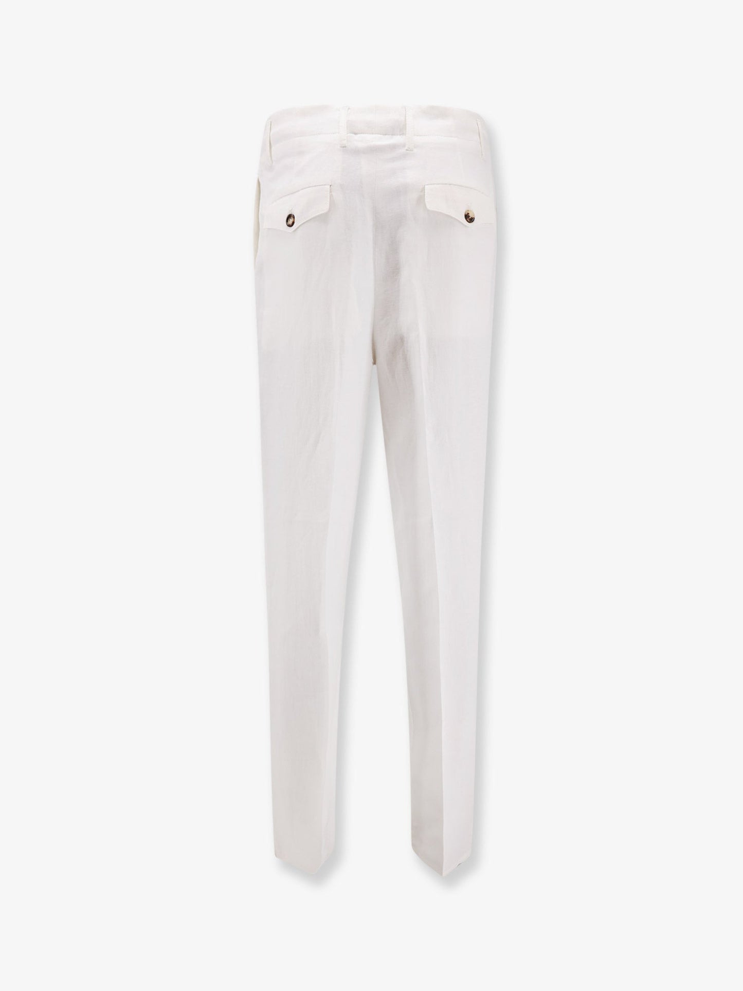 Brunello Cucinelli Men Linen And Cotton Trousers BRUNELLO CUCINELLI