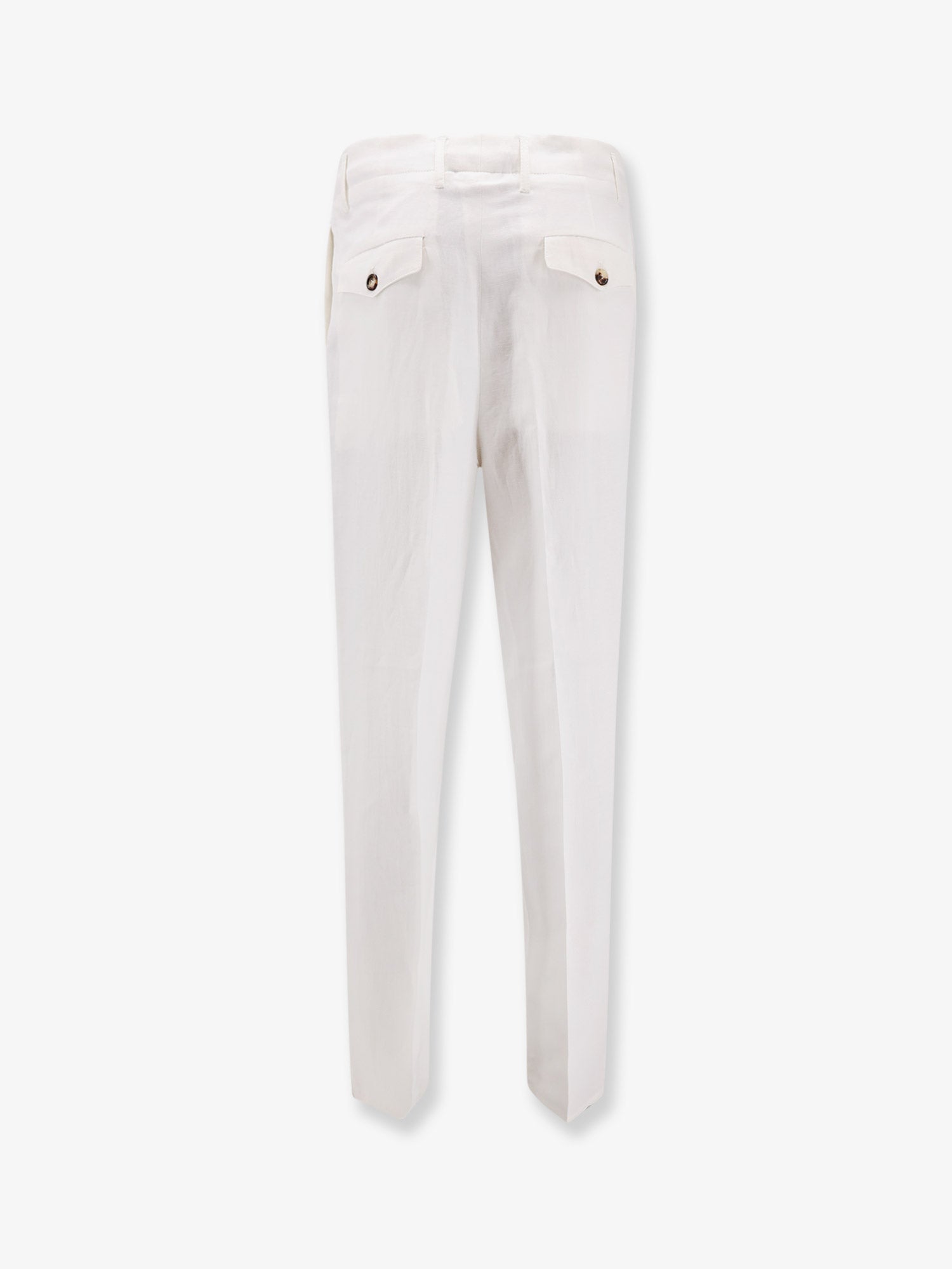 Brunello Cucinelli Men Linen And Cotton Trousers BRUNELLO CUCINELLI