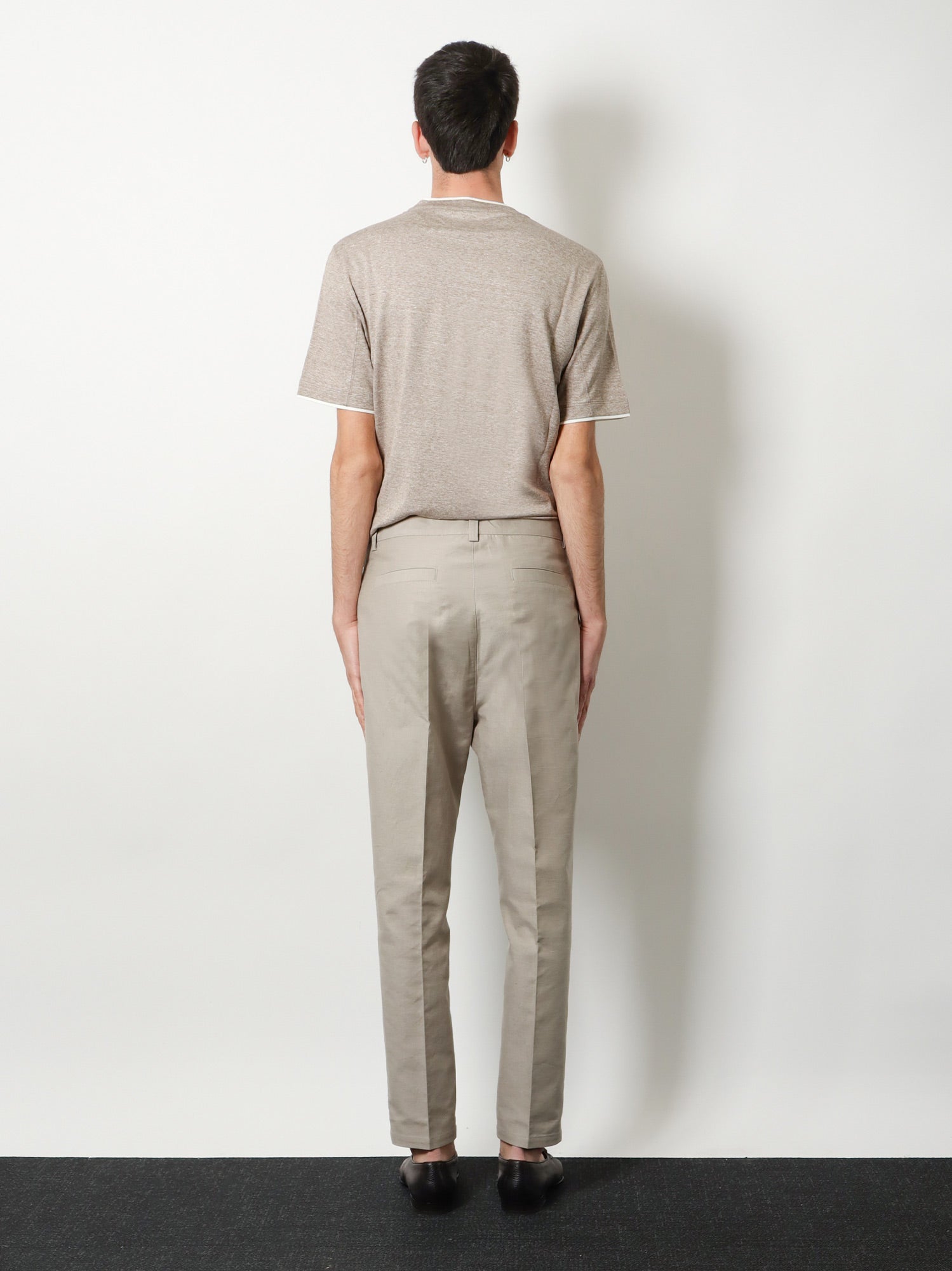 Brunello Cucinelli Men Cotton And Linen Trousers BRUNELLO CUCINELLI