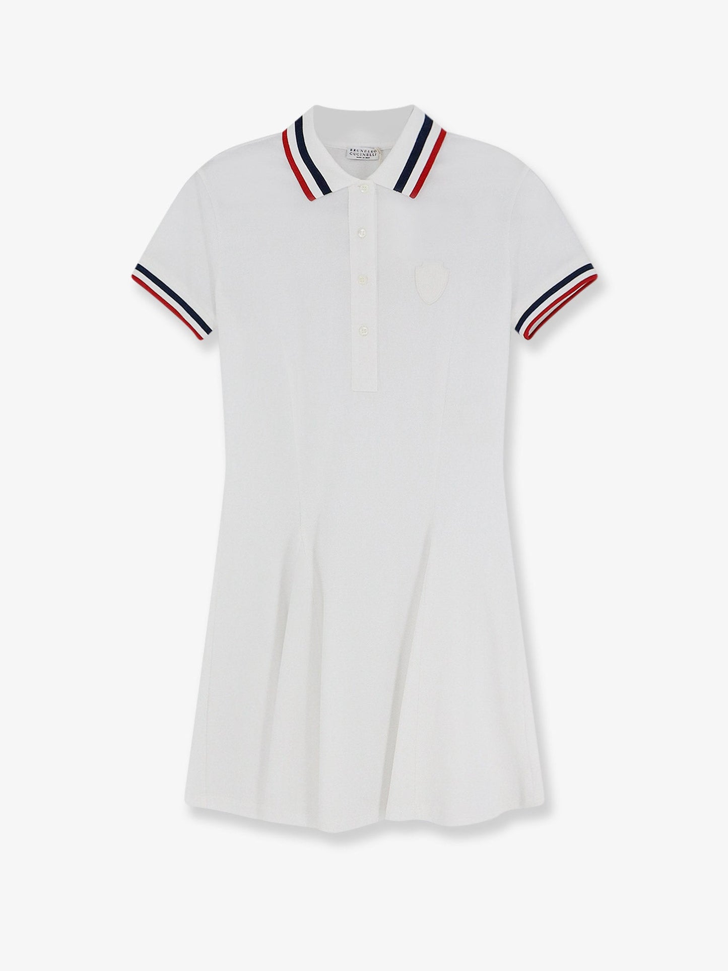 Brunello Cucinelli Women Stretch Cotton Piquet Mini Dress BRUNELLO CUCINELLI