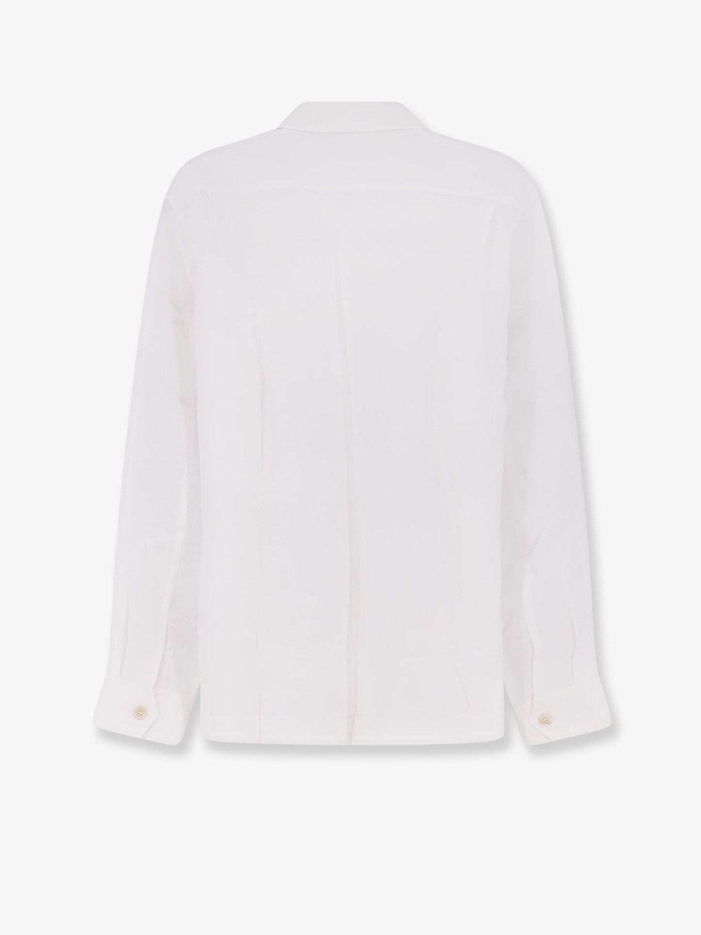 Brunello Cucinelli Men Easy Fit Linen Shirt BRUNELLO CUCINELLI