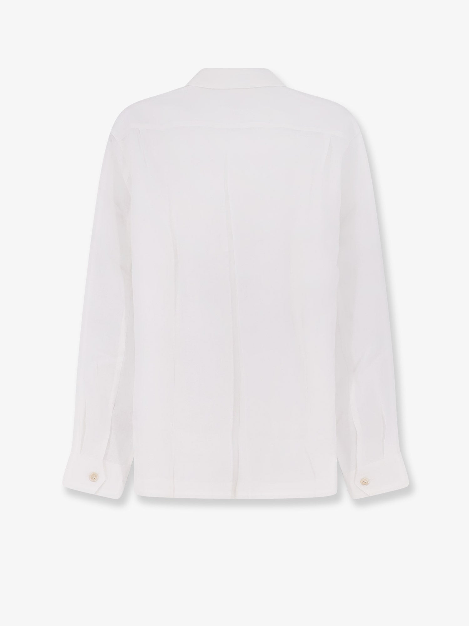 Brunello Cucinelli Men Easy Fit Linen Shirt BRUNELLO CUCINELLI