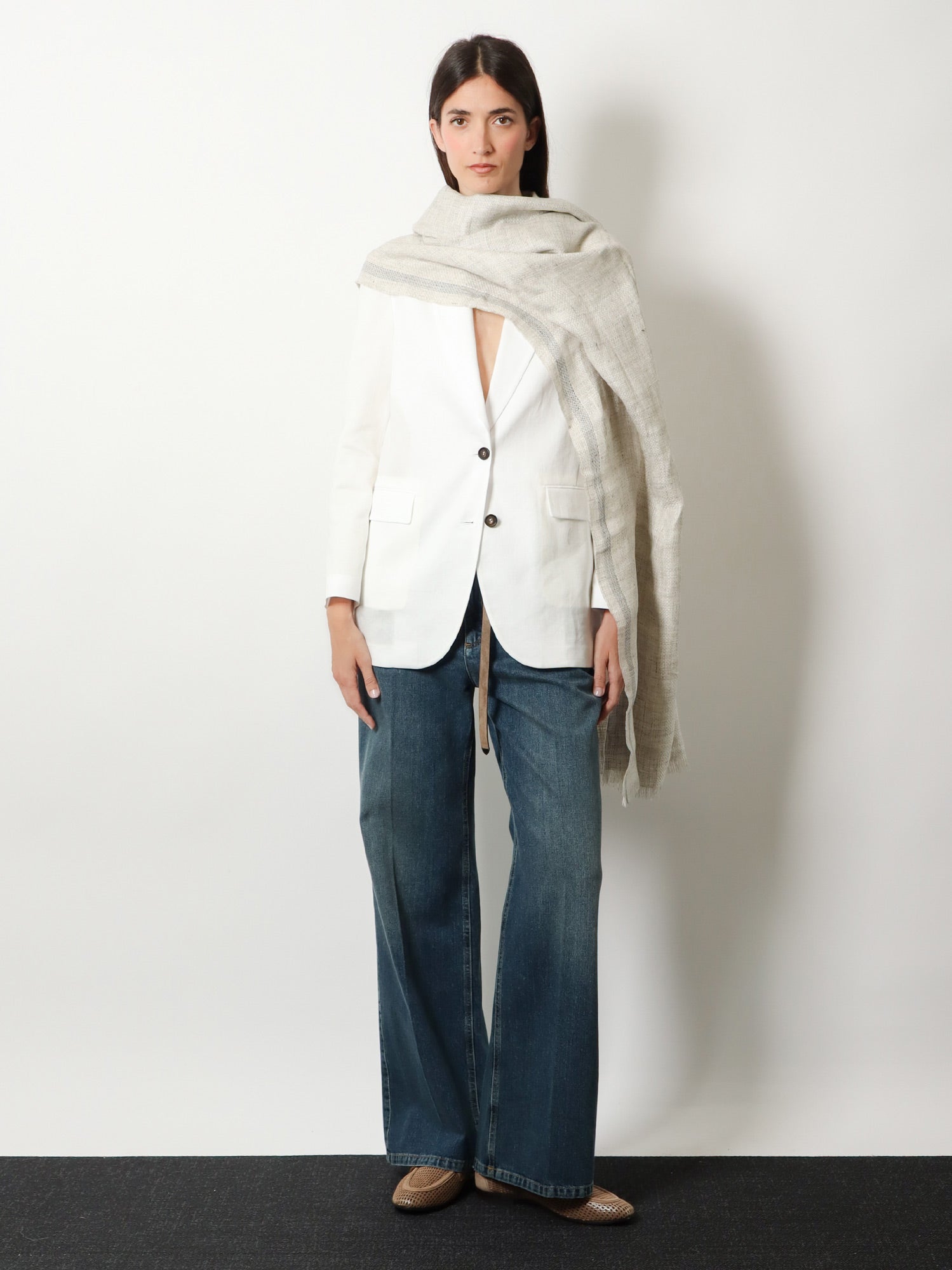 Brunello Cucinelli Women Cotton Blazer BRUNELLO CUCINELLI