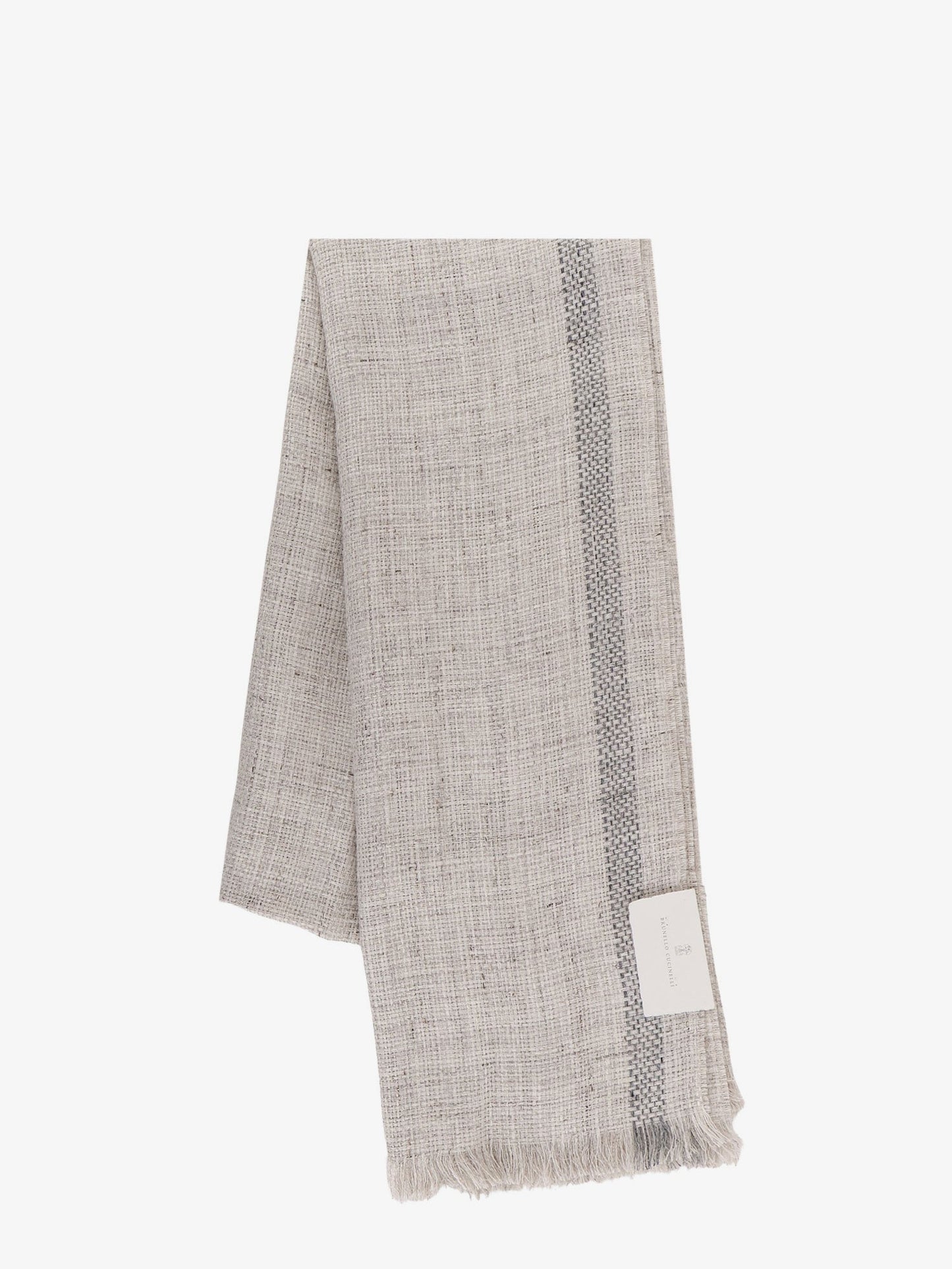 Brunello Cucinelli Men Linen Scarf BRUNELLO CUCINELLI