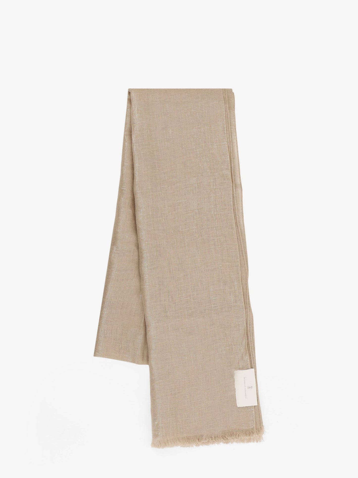 Brunello Cucinelli Women Linen Lurex Scarf BRUNELLO CUCINELLI
